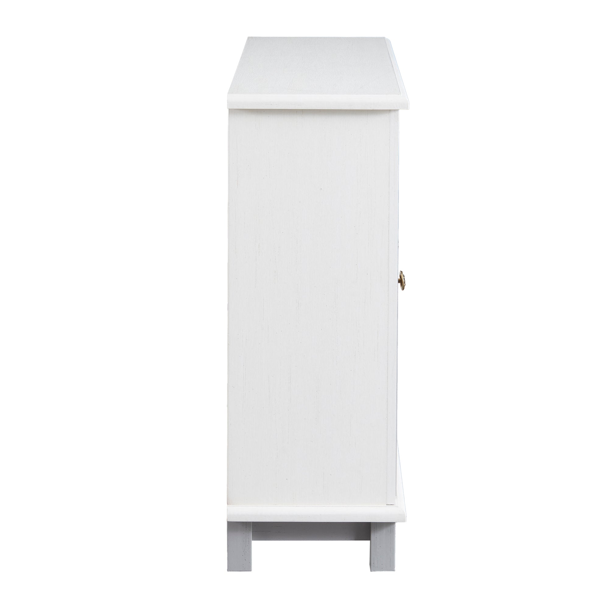 48" Wide Wood 4 Drawer Sideboard