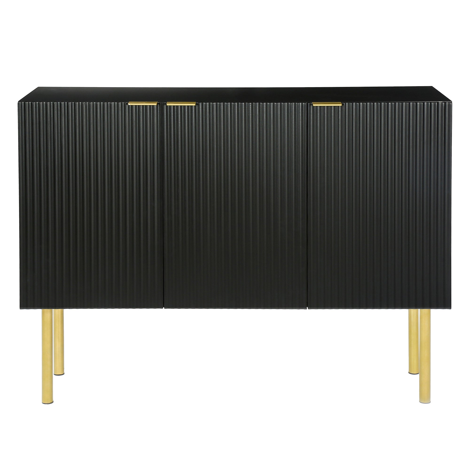 47" Wide Wood 3-door Sideboard