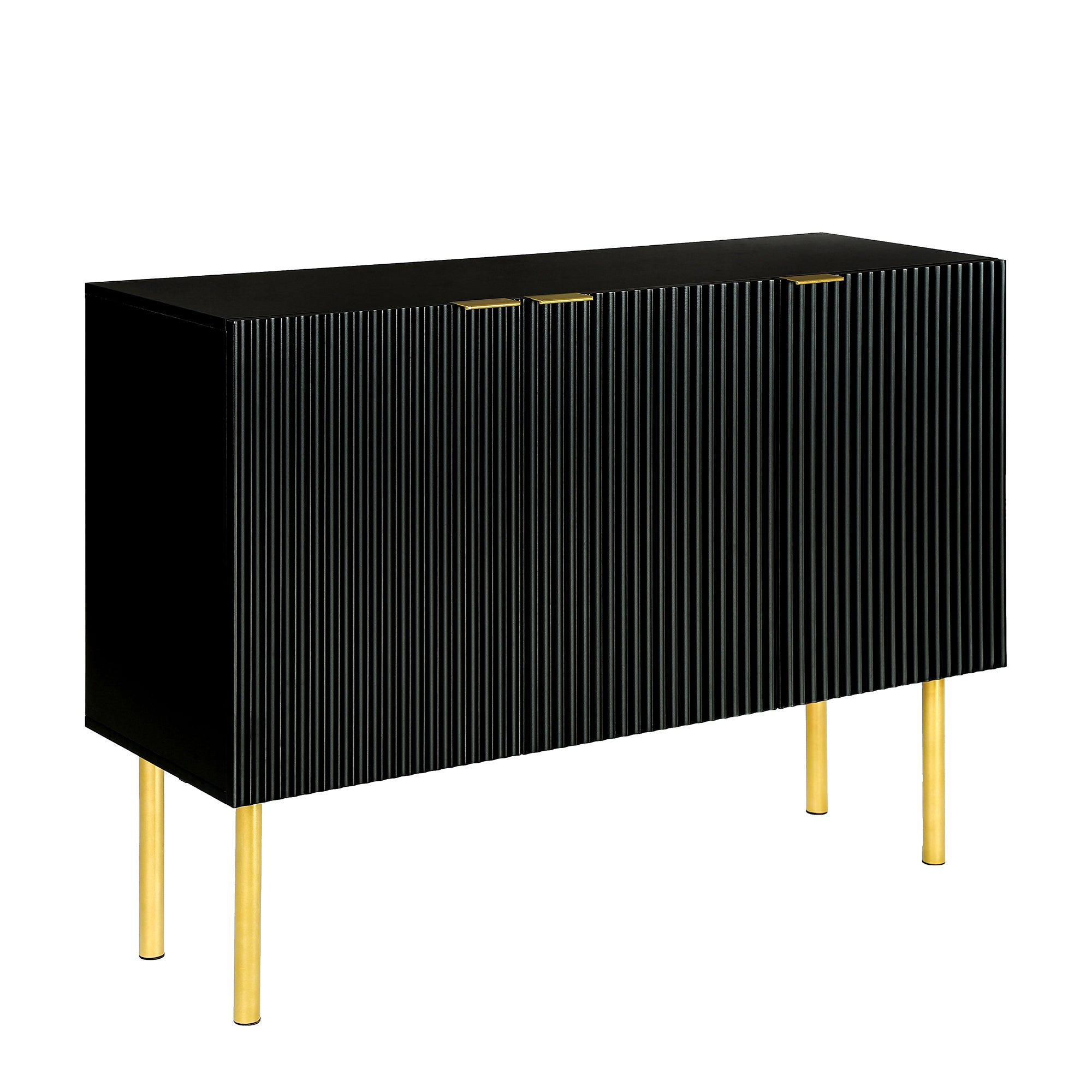 47" Wide Wood 3-door Sideboard