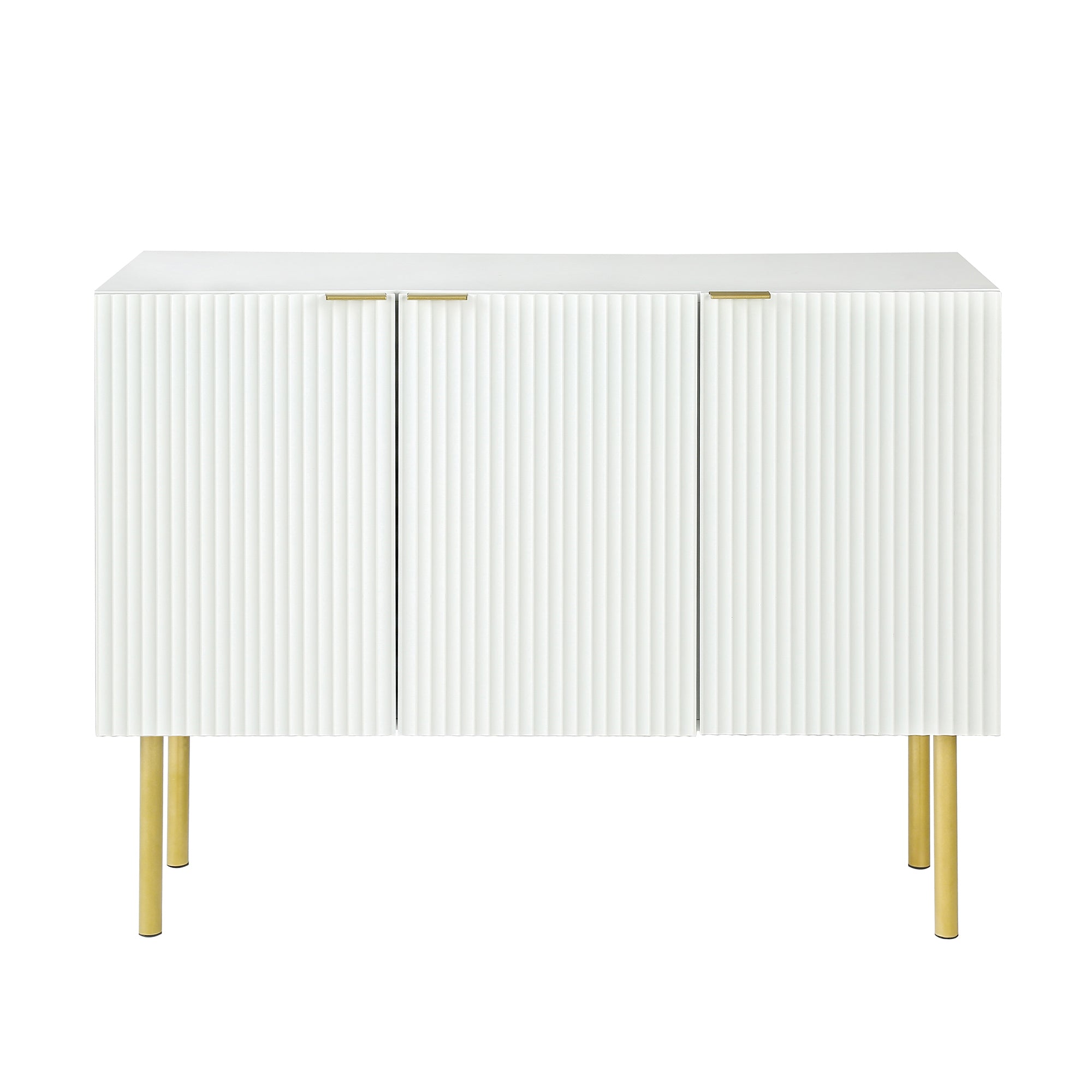 47" Wide Wood 3-door Sideboard
