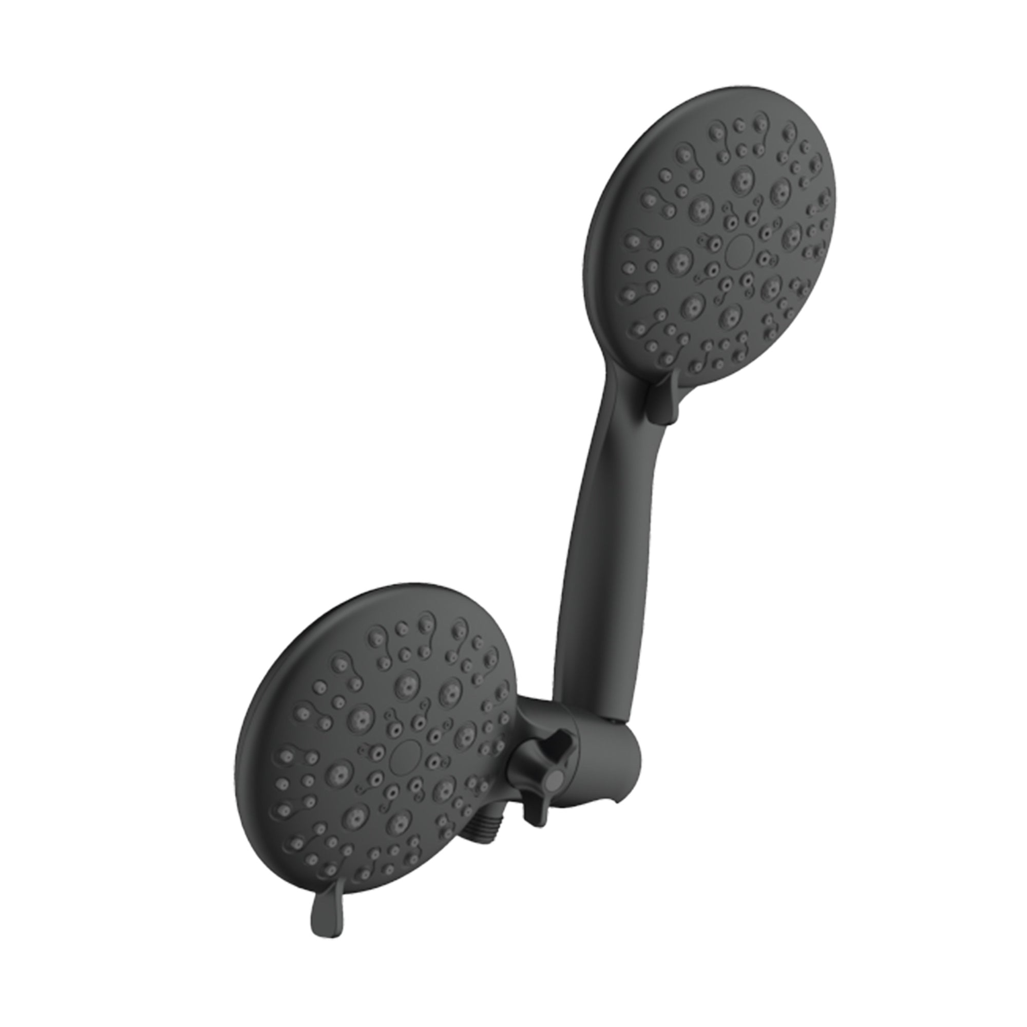 4 inch Wall-Mounted Round Shower System with Rough-in Valve, Handheld Shower, Tub Faucet