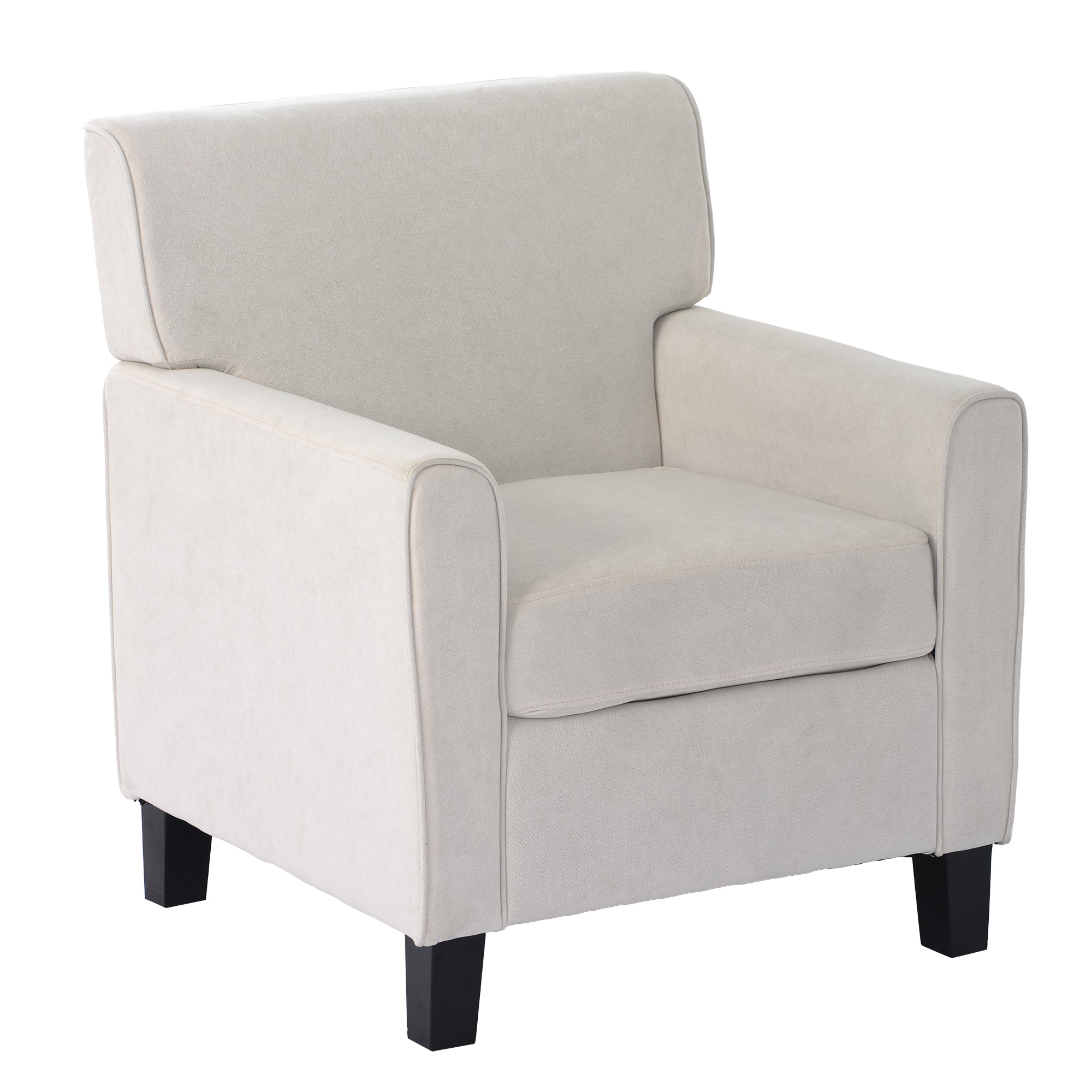 29" Wide Armchair with Solid Wood Legs