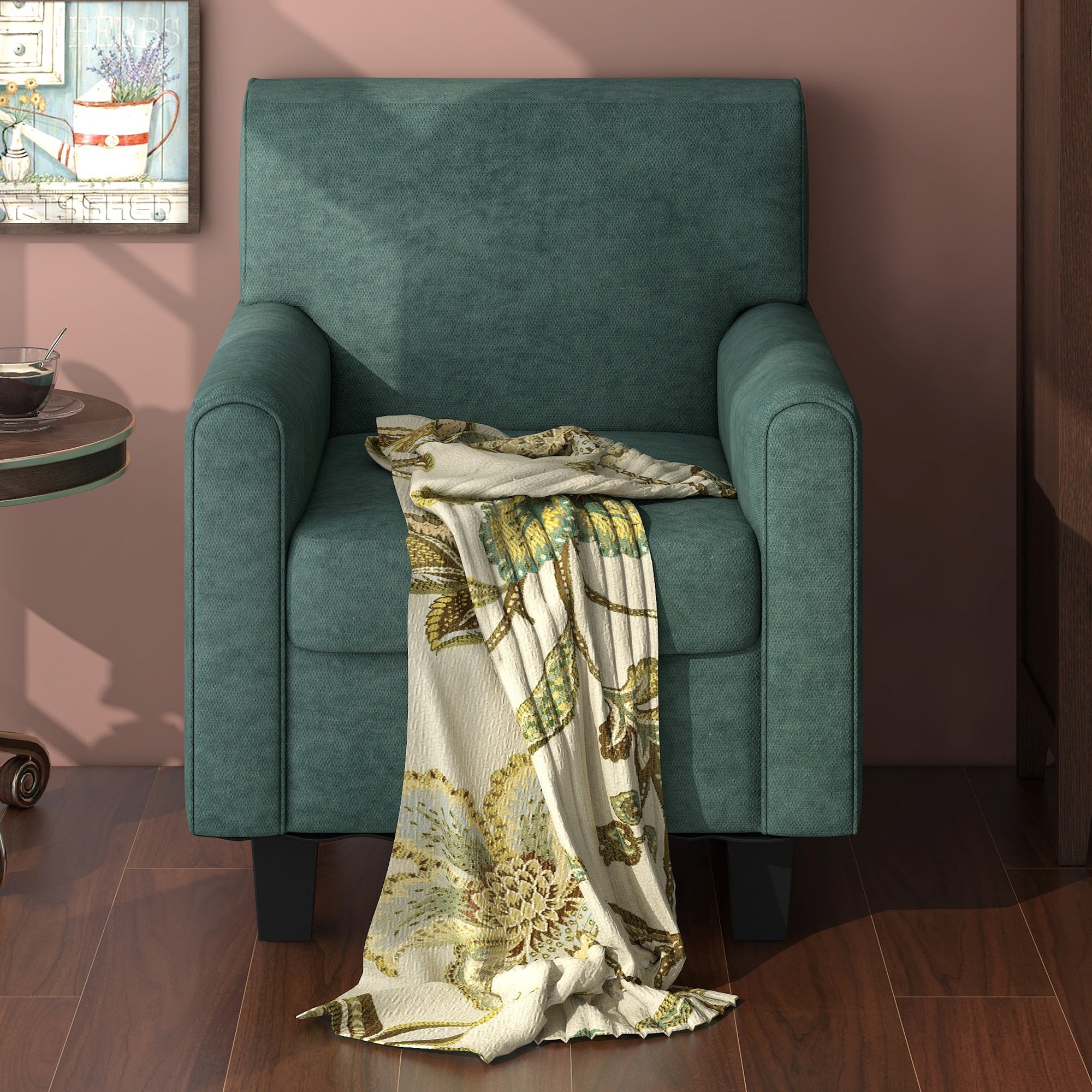29" Wide Armchair with Solid Wood Legs