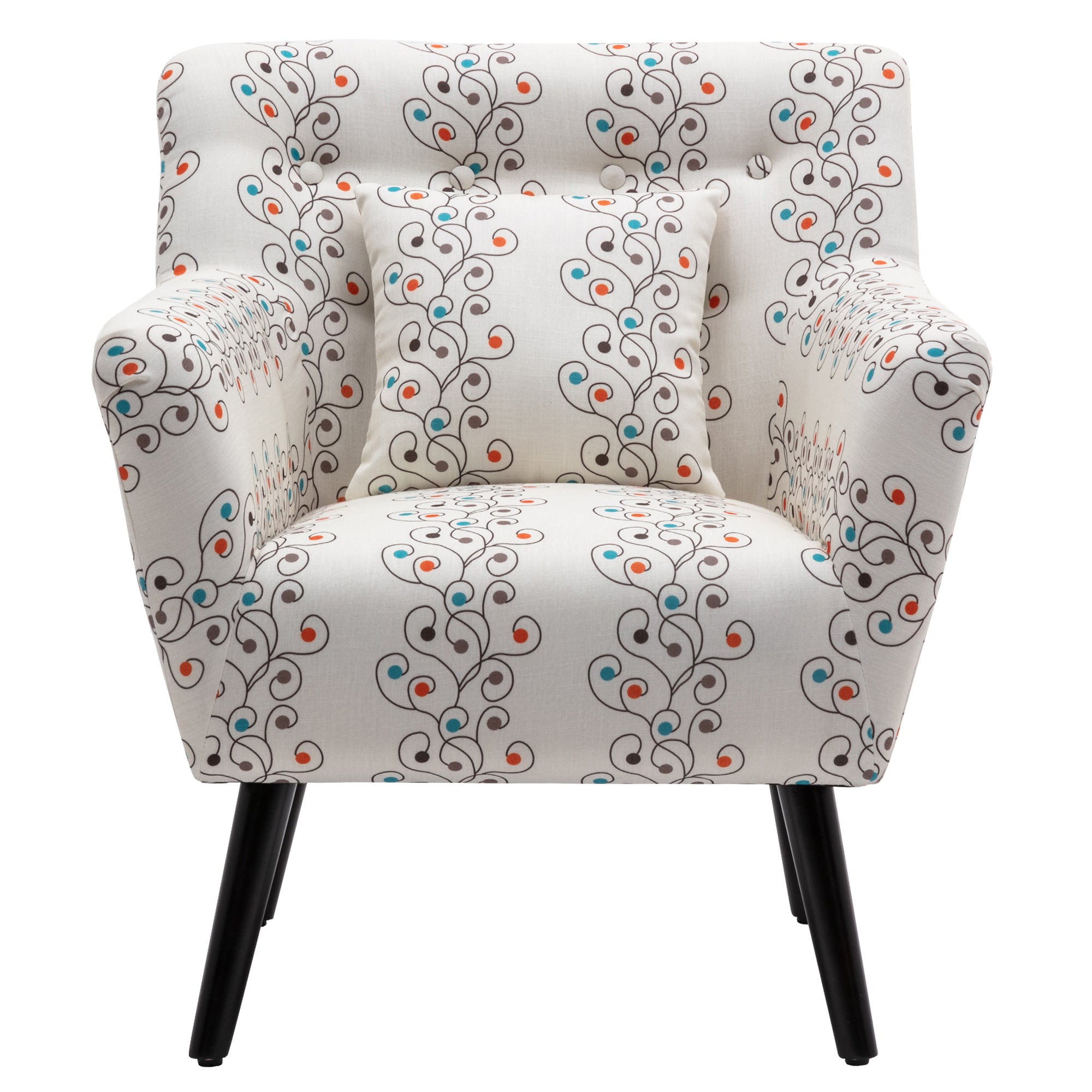 29" Wide Armchair with Pillow