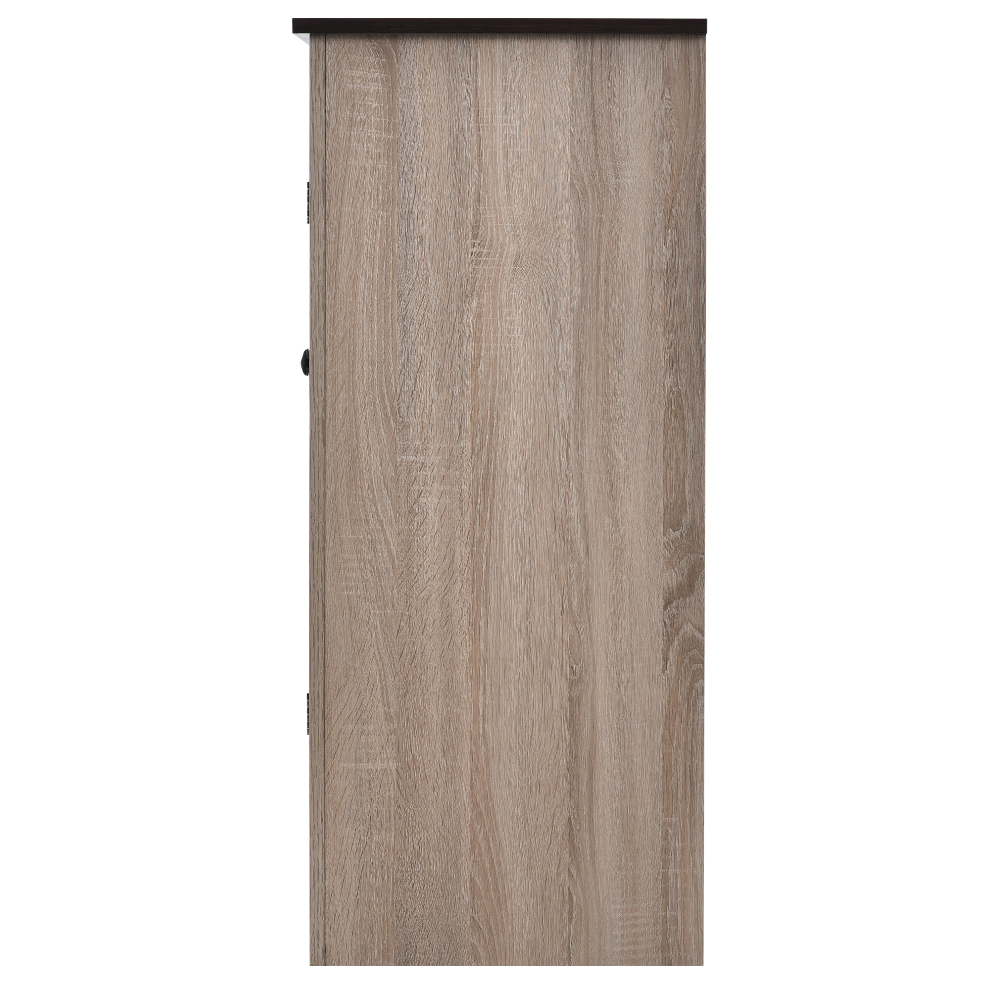 48" Wide Wood 2-door Sideboard with Adjustable Shelves