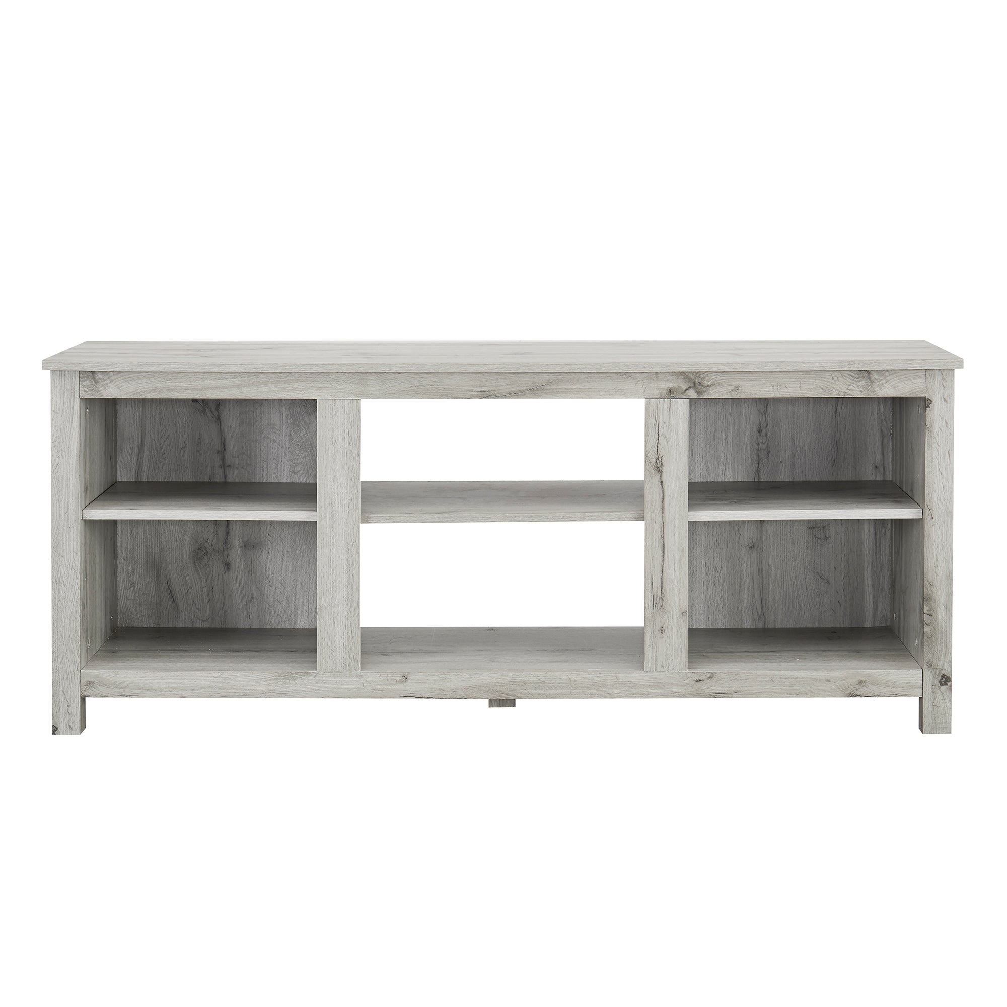 58-inch Freestanding Electric Fireplace TV Stand with Adjustable Shelves