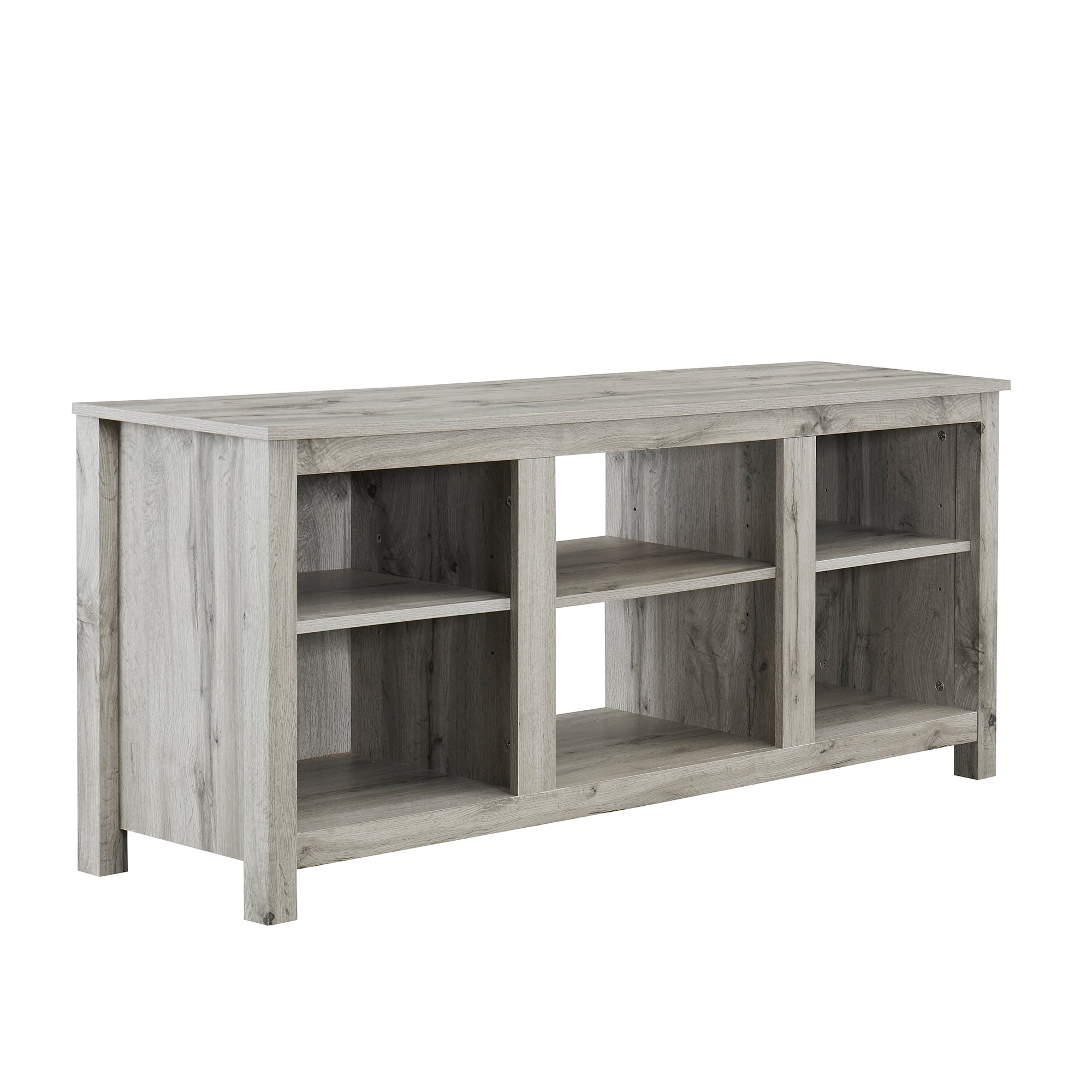 58-inch Freestanding Electric Fireplace TV Stand with Adjustable Shelves