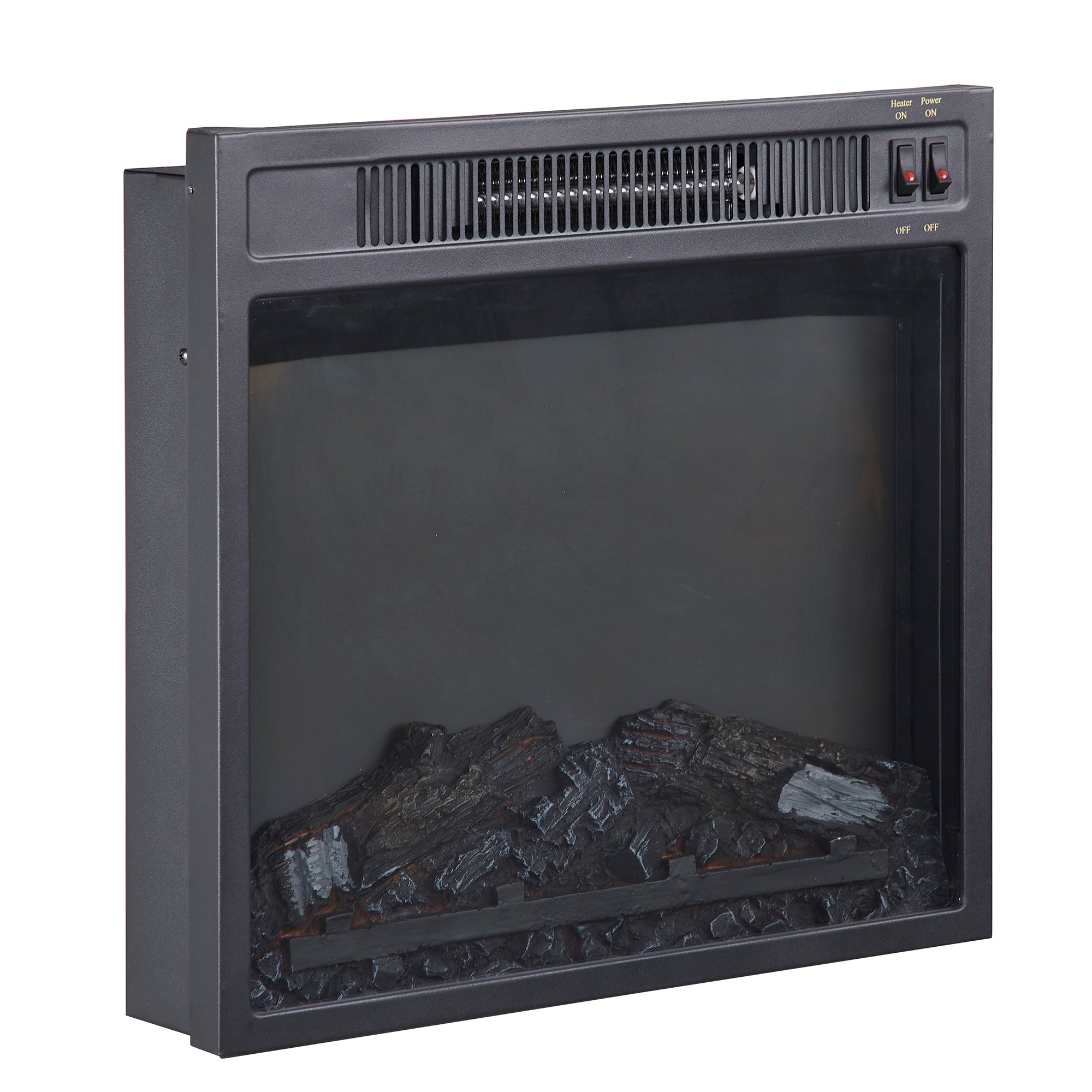 58-inch Freestanding Electric Fireplace TV Stand with Adjustable Shelves