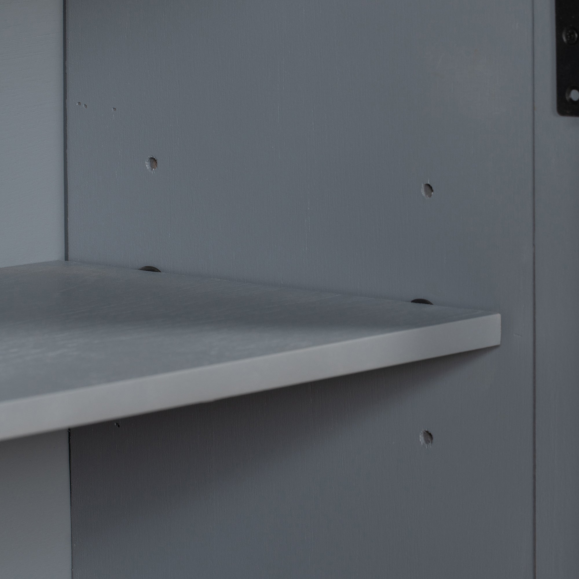 32" Wood 2-door Accent Storage Cabinet