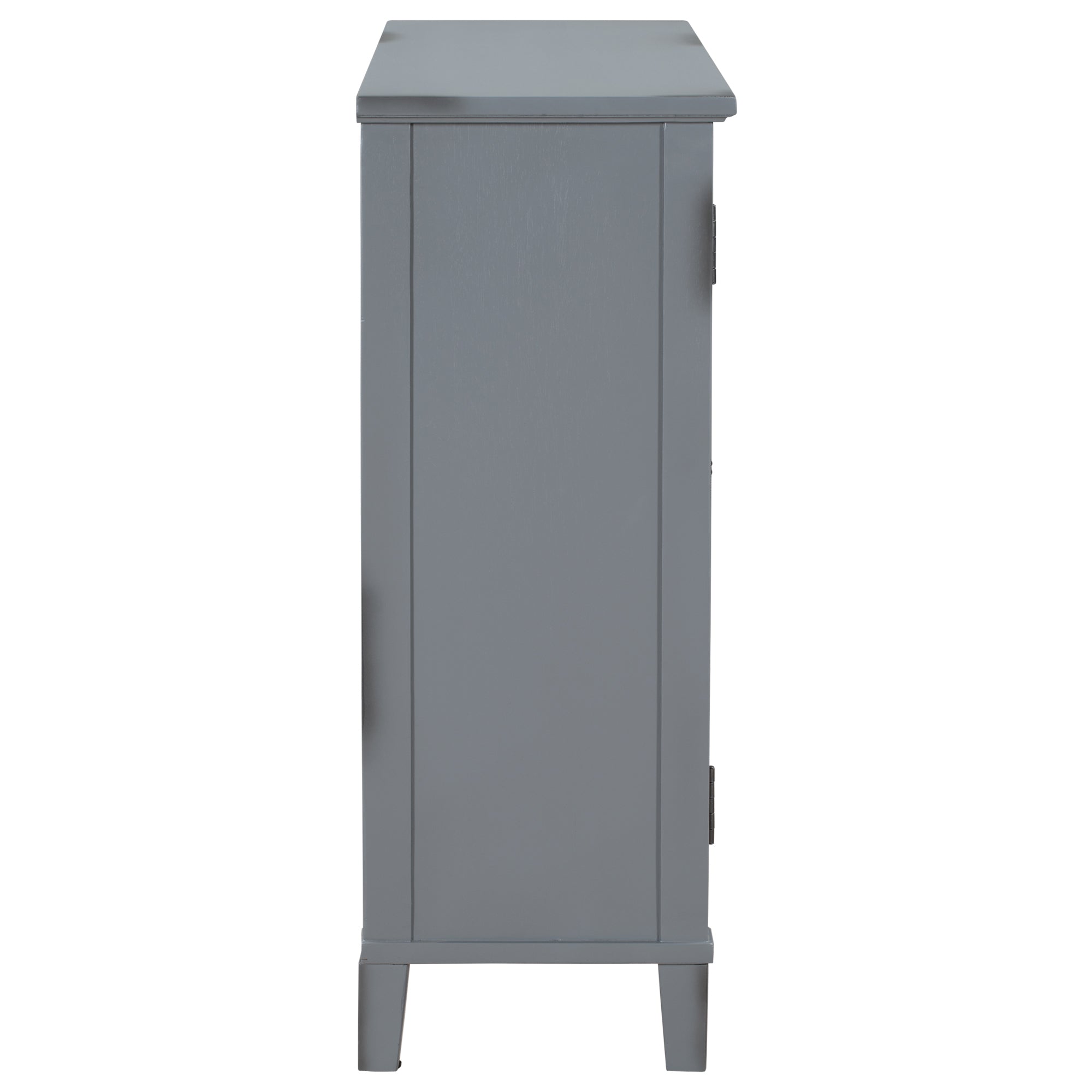 32" Wood 2-door Accent Storage Cabinet