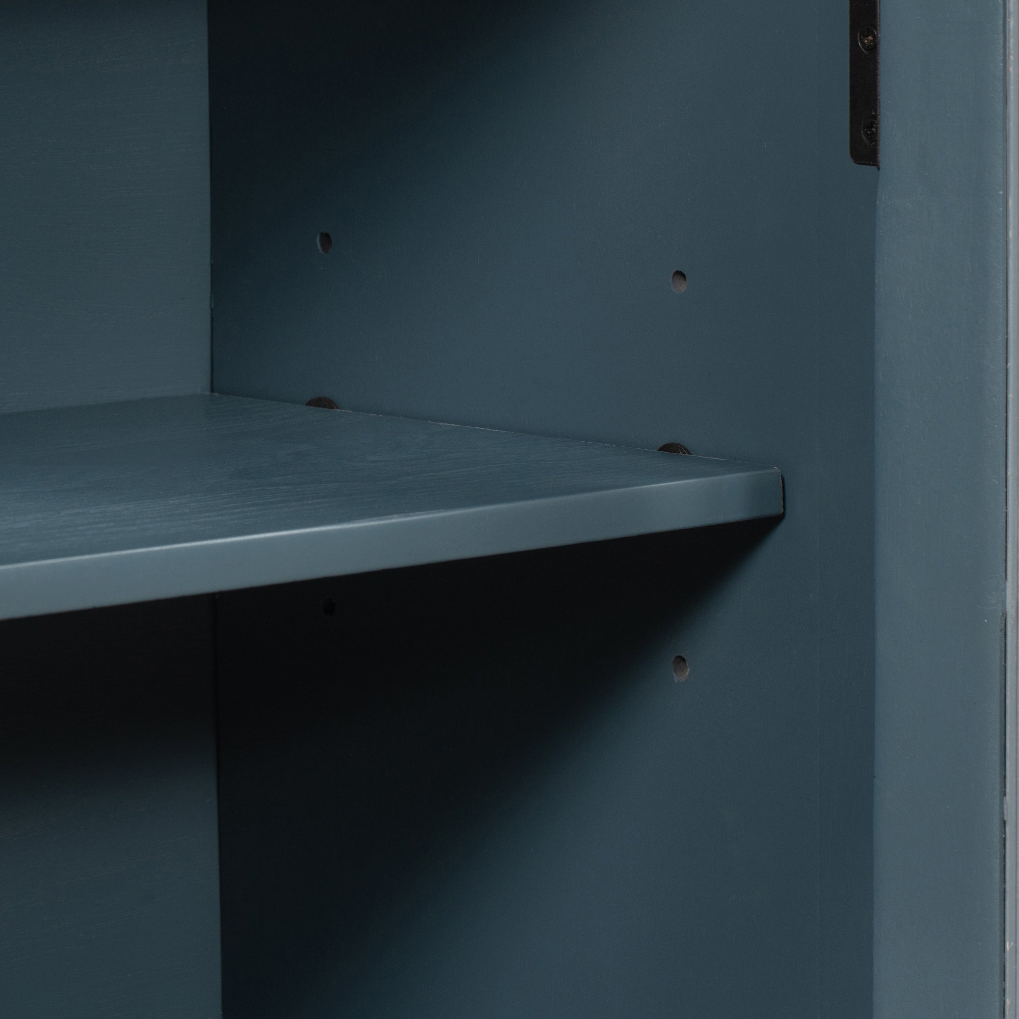 32" Wood 2-door Accent Storage Cabinet