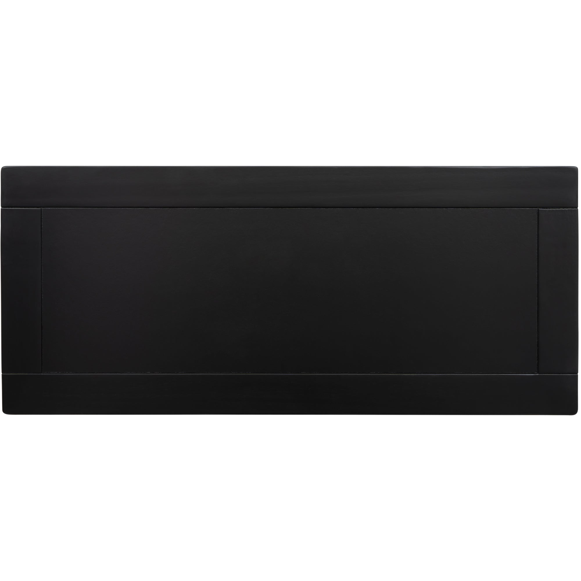24" Tall Wood 2-door Accent Cabinet with Mirror Door