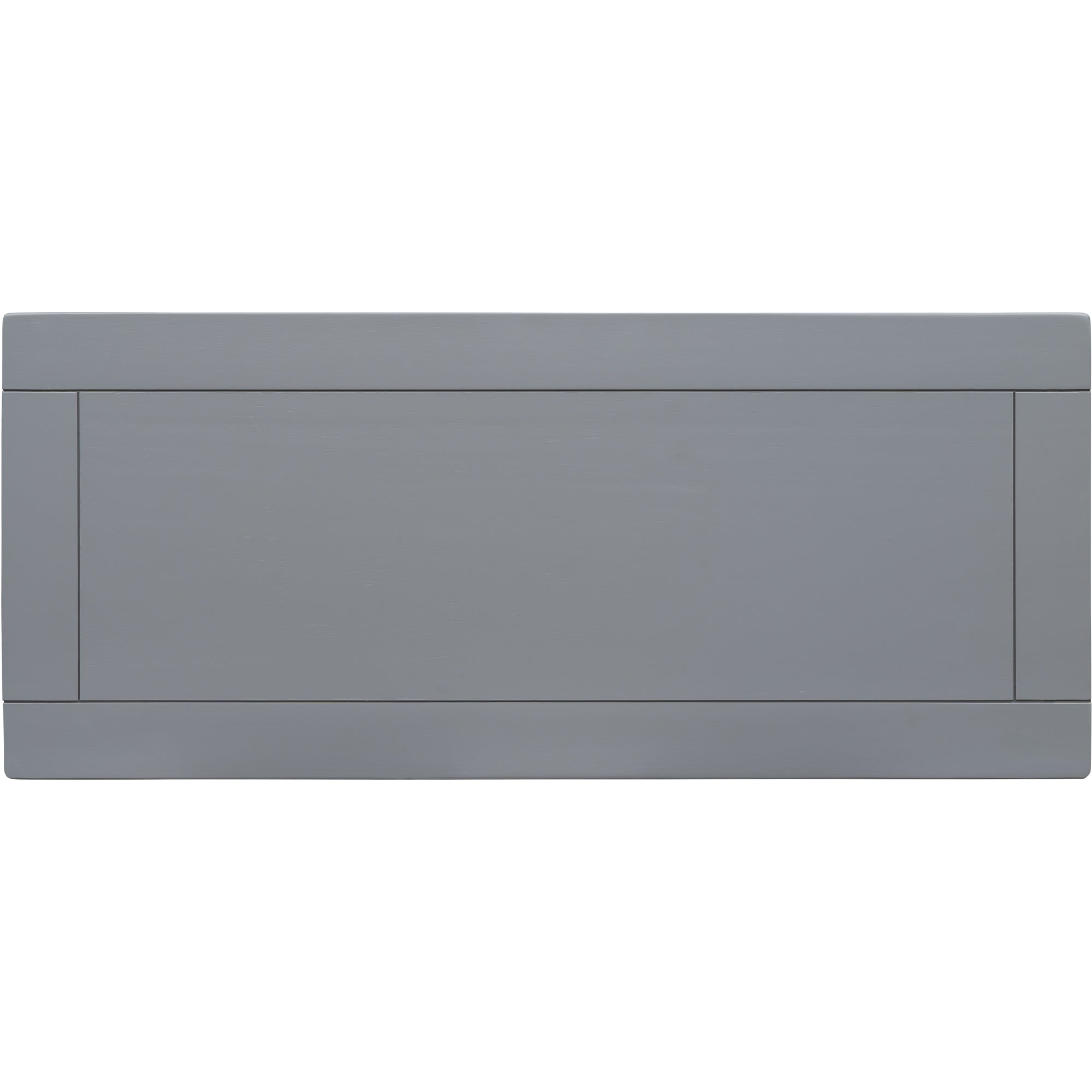 24" Tall Wood 2-door Accent Cabinet with Mirror Door