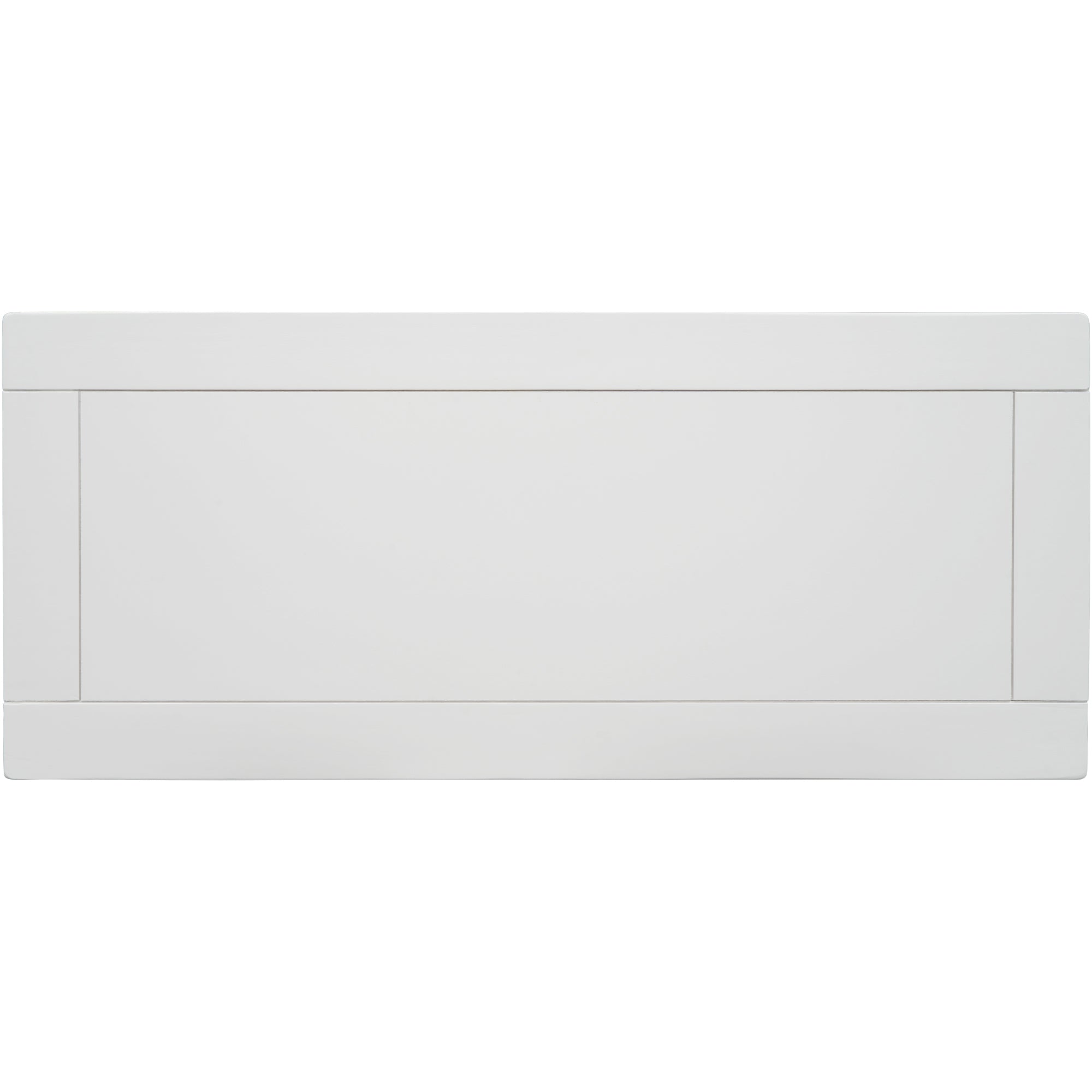 24" Tall Wood 2-door Accent Cabinet with Mirror Door