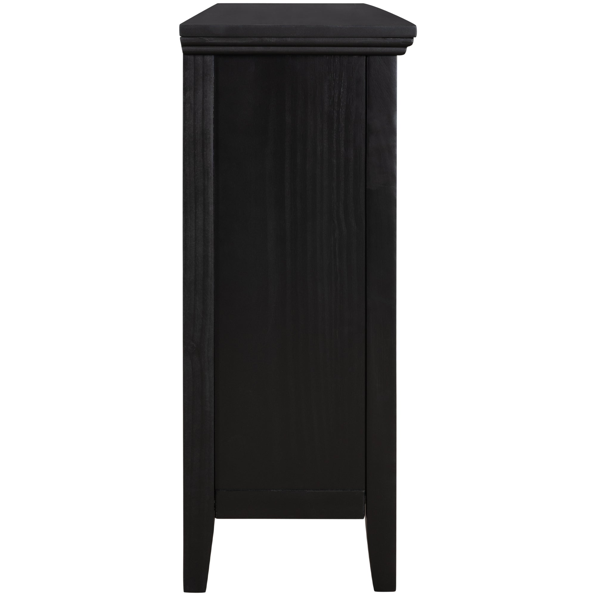 48-inch Wood Sideboard with Adjustable Shelf