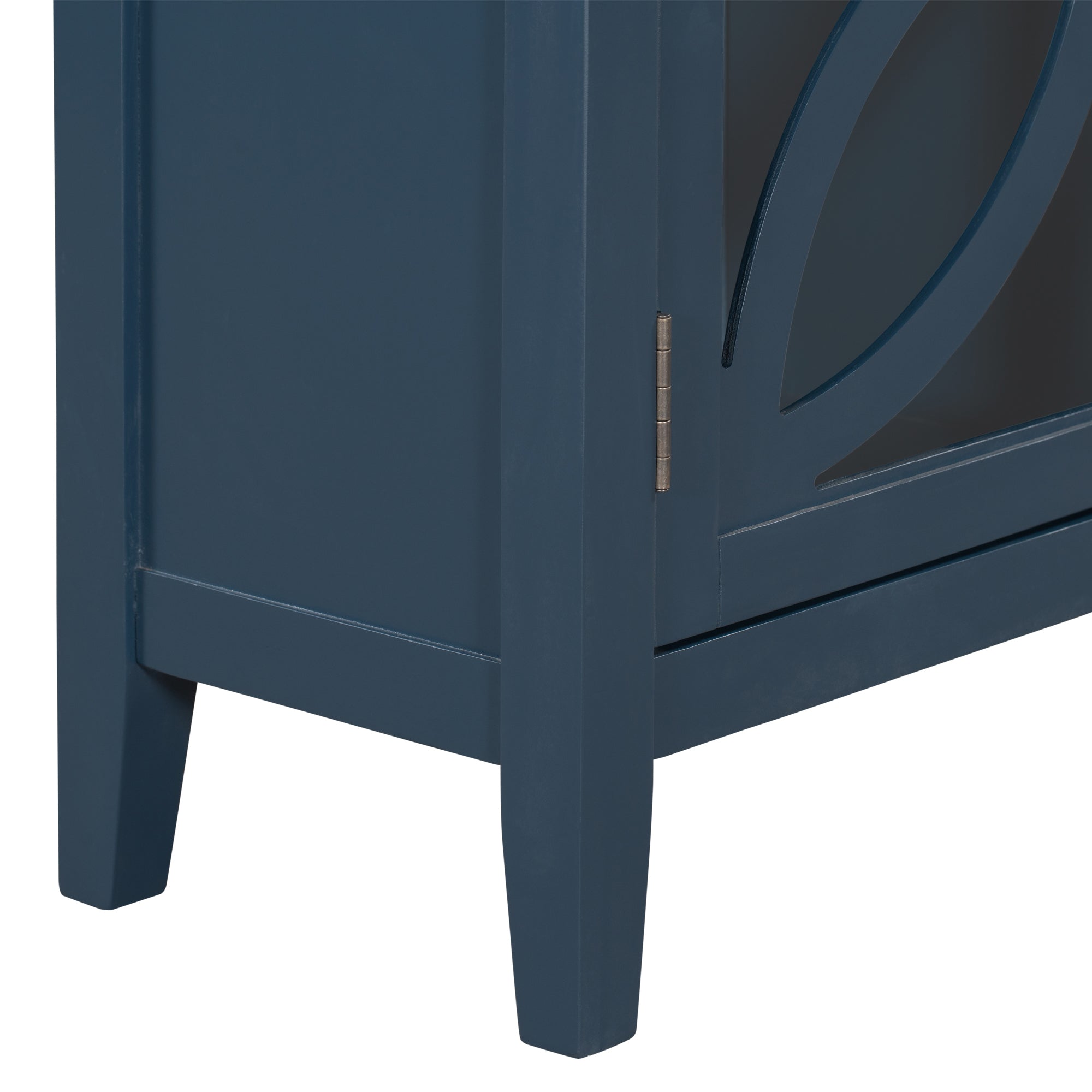 48-inch Wood Sideboard with Adjustable Shelf
