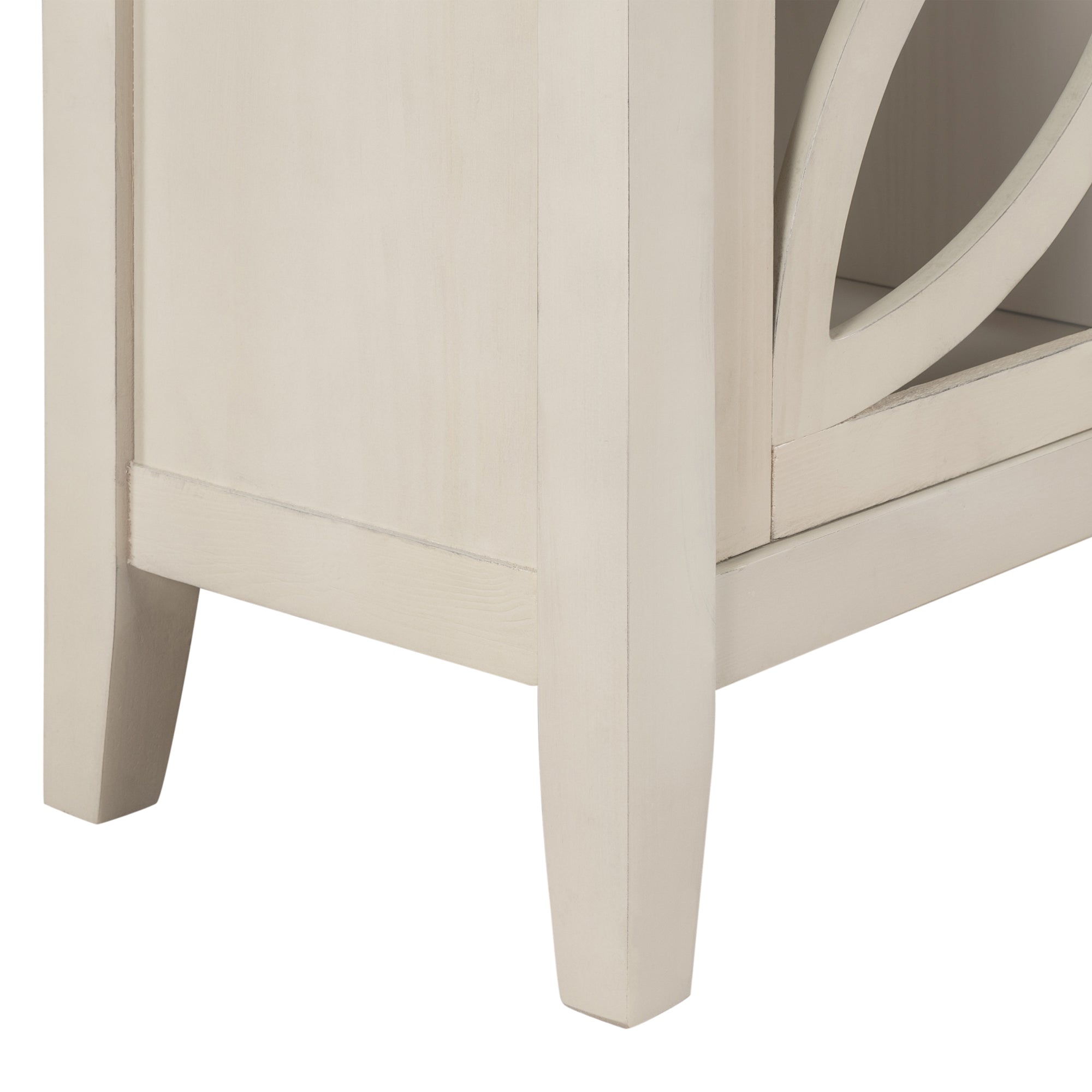 48-inch Wood Sideboard with Adjustable Shelf