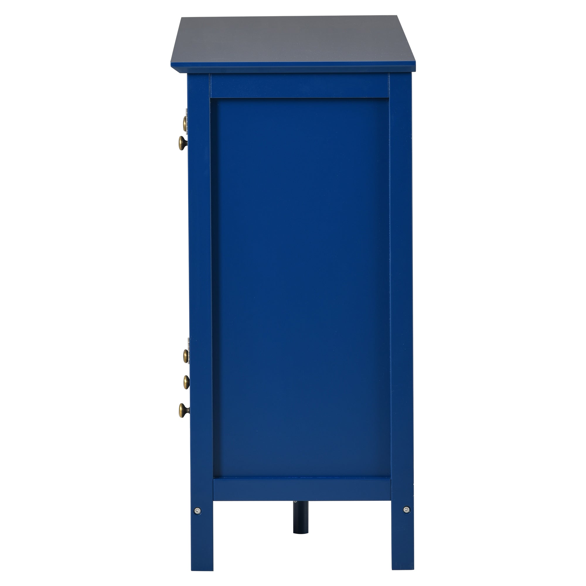 45-inch Wood Sideboard with 2 Doors and 3 Drawers