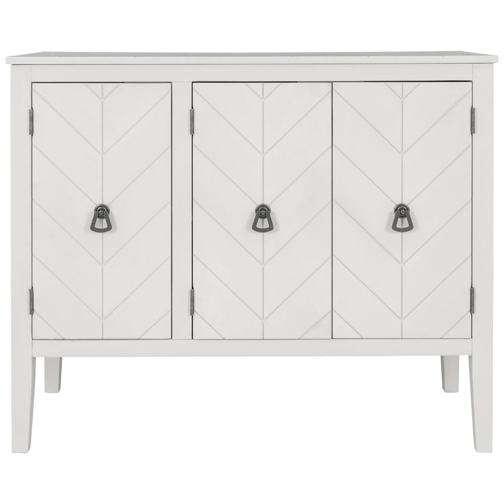 37-inch Wood Sideboard with Adjustable Shelves