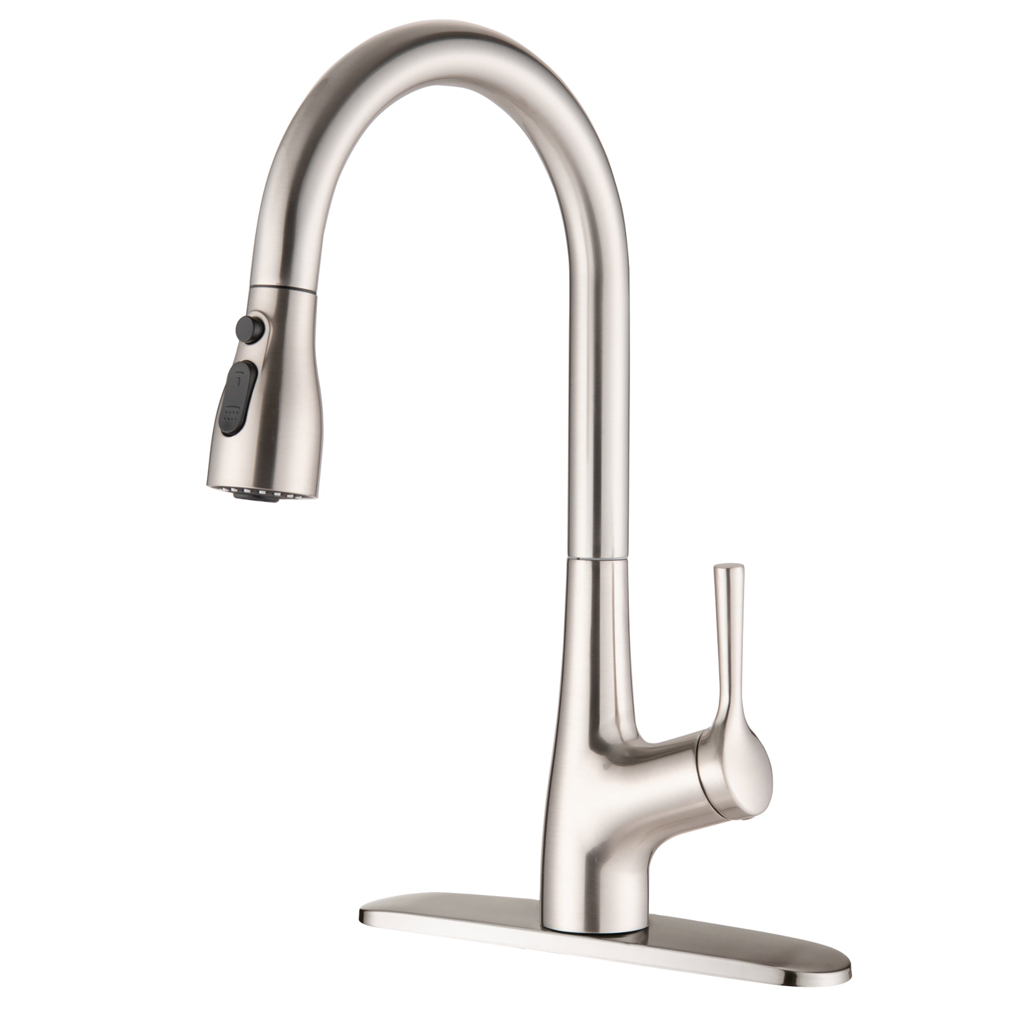 Single Handle Deck Mounted Pull Down Kitchen Faucet
