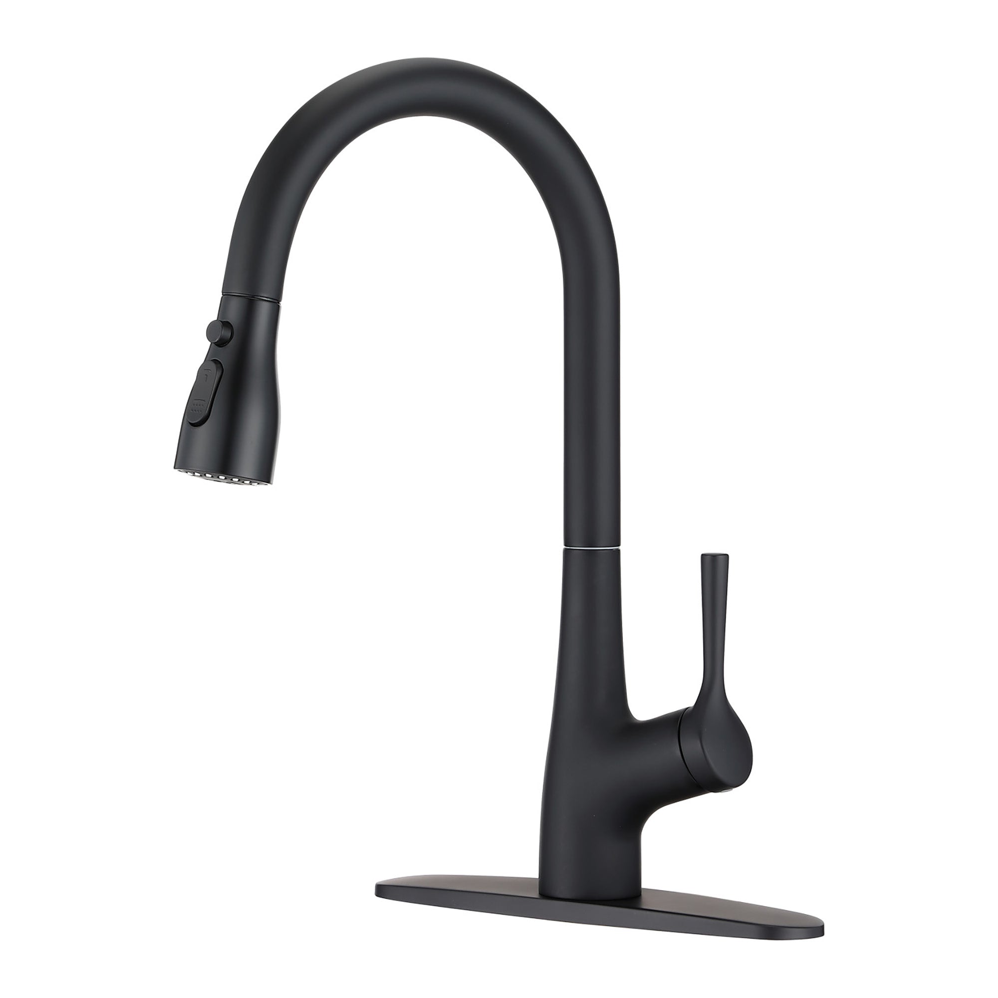 Single Handle Deck Mounted Pull Down Kitchen Faucet