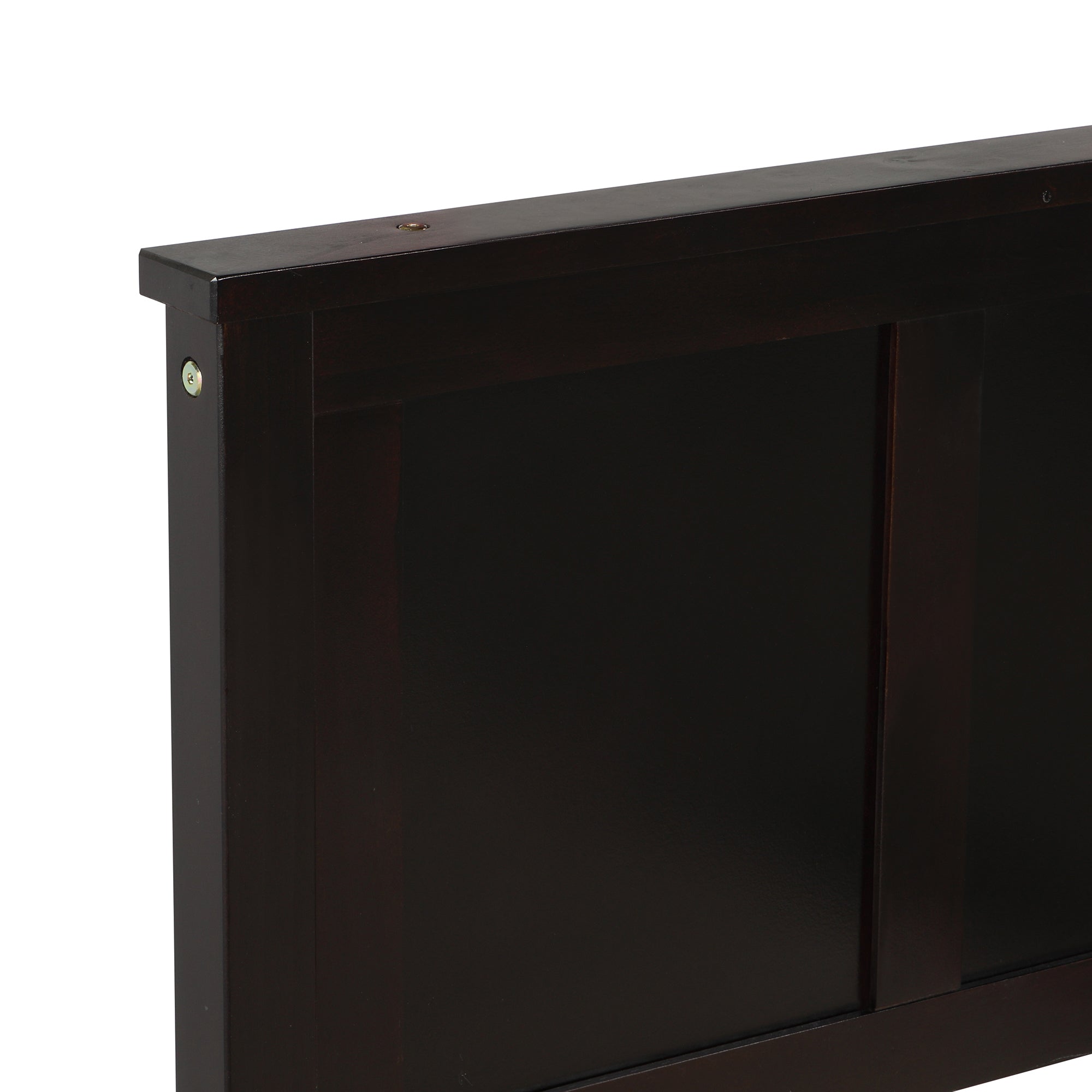 Twin Wood Frame Platform Bed with 2 Drawers