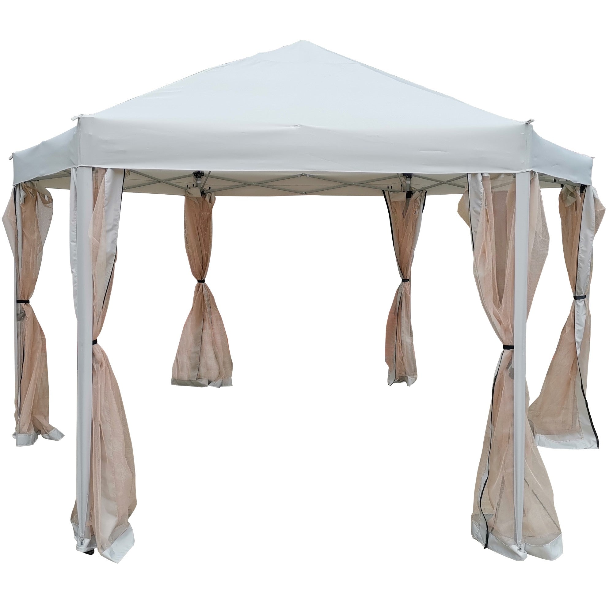 13' X 13'  Steel Polyester Pop-Up Outdoor Canopy Gazebo with Storage Bag