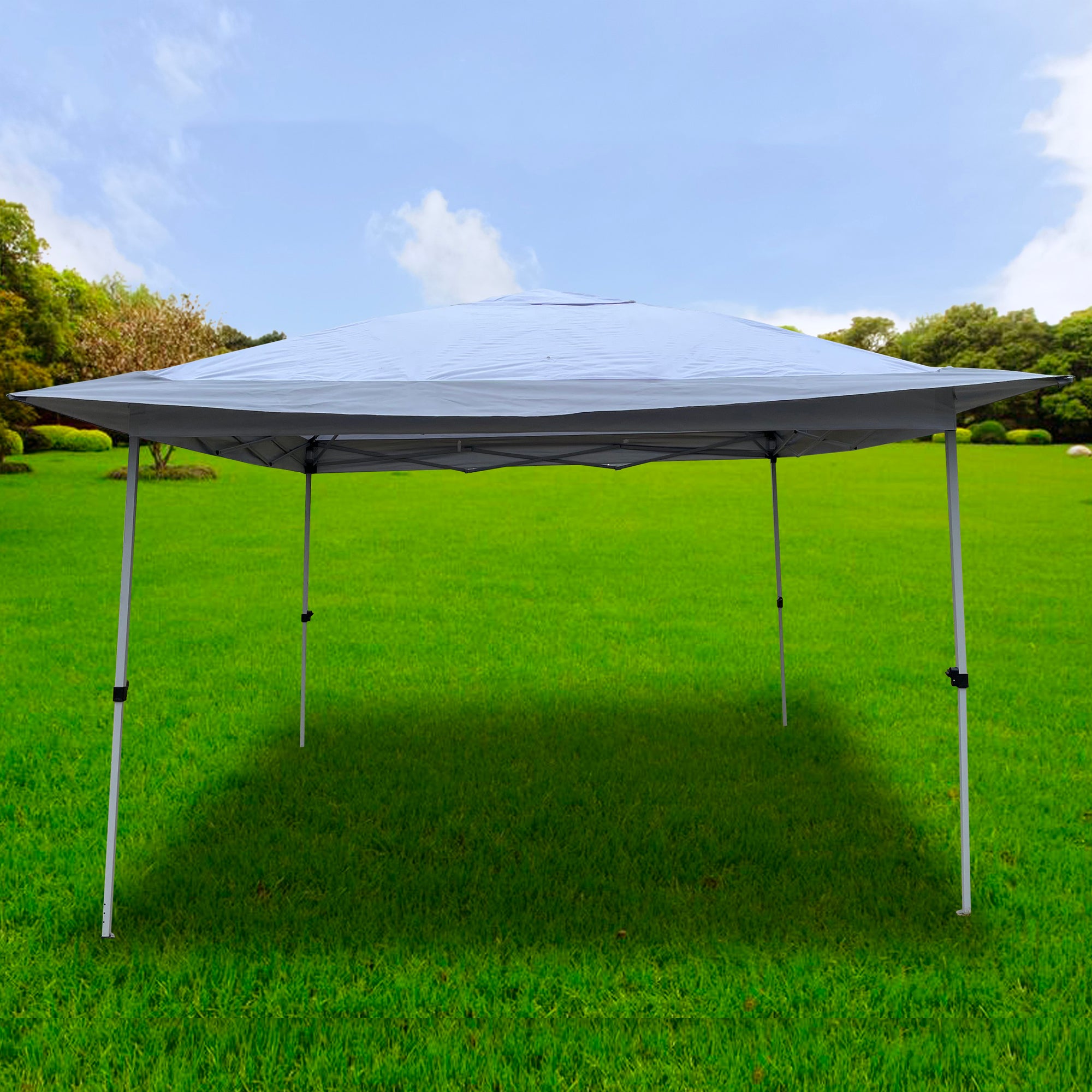 12' X 12'  Steel Polyester Pop-Up Outdoor Canopy Gazebo Tent with Storage Bag