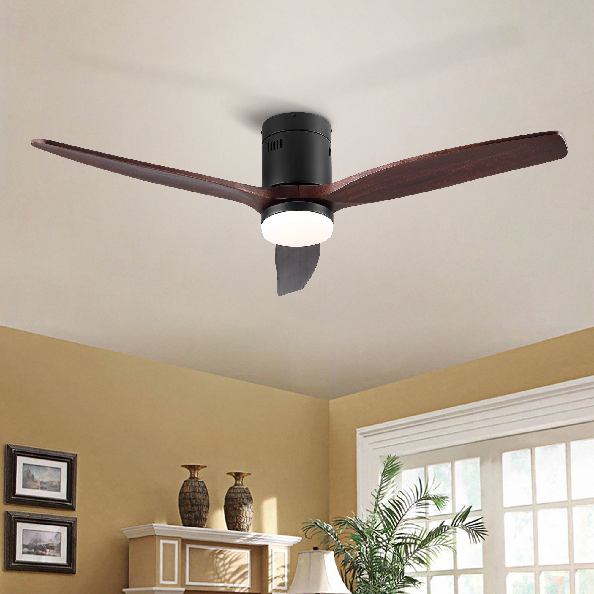 52" Ceiling Fan Light with Remote Control