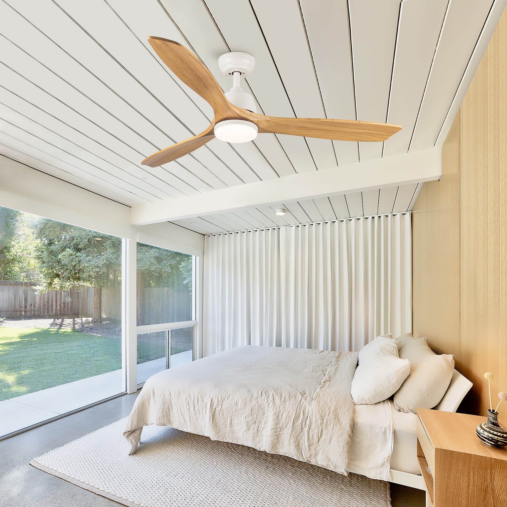 52" Ceiling Fan Light with Remote Control