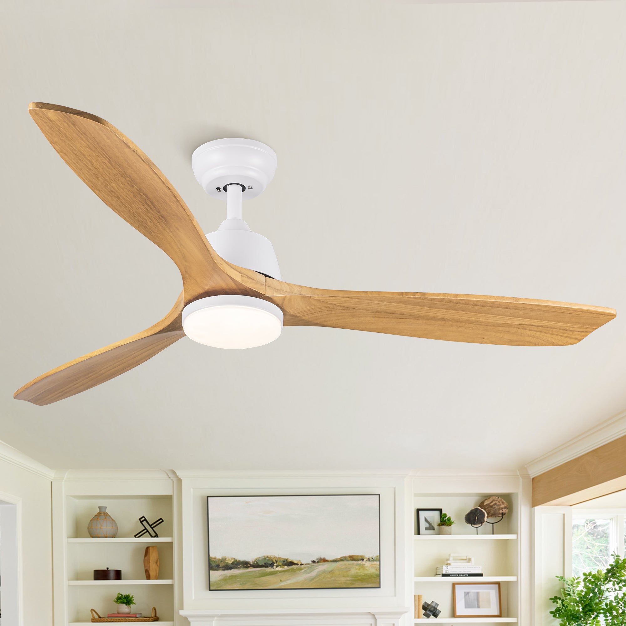 52" Ceiling Fan Light with Remote Control