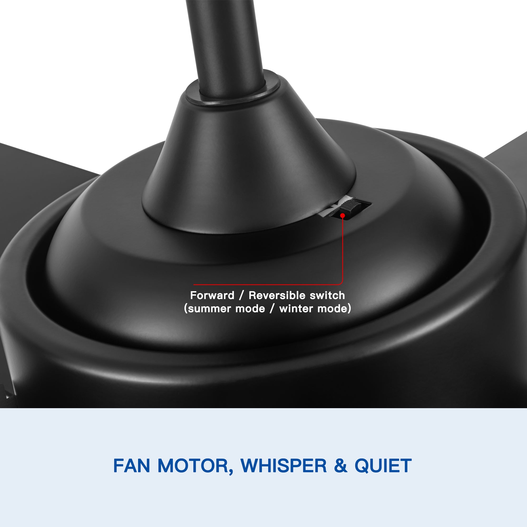 44" Ceiling Fan Light with Remote Control