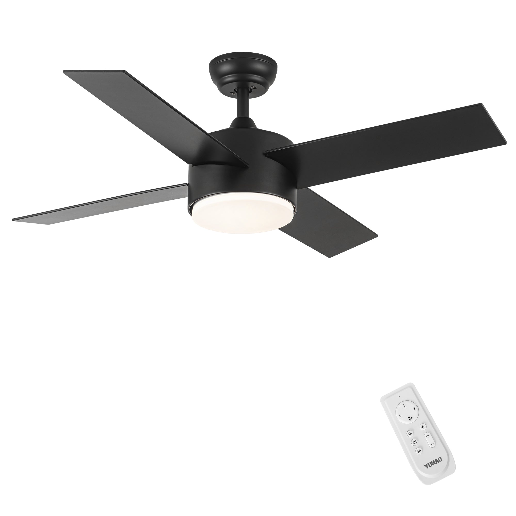 44" Ceiling Fan Light with Remote Control