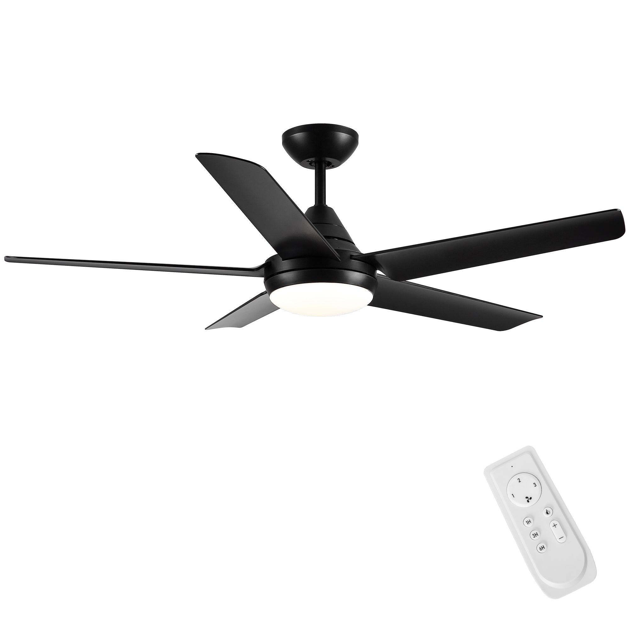 48" Ceiling Fan Light with Remote Control