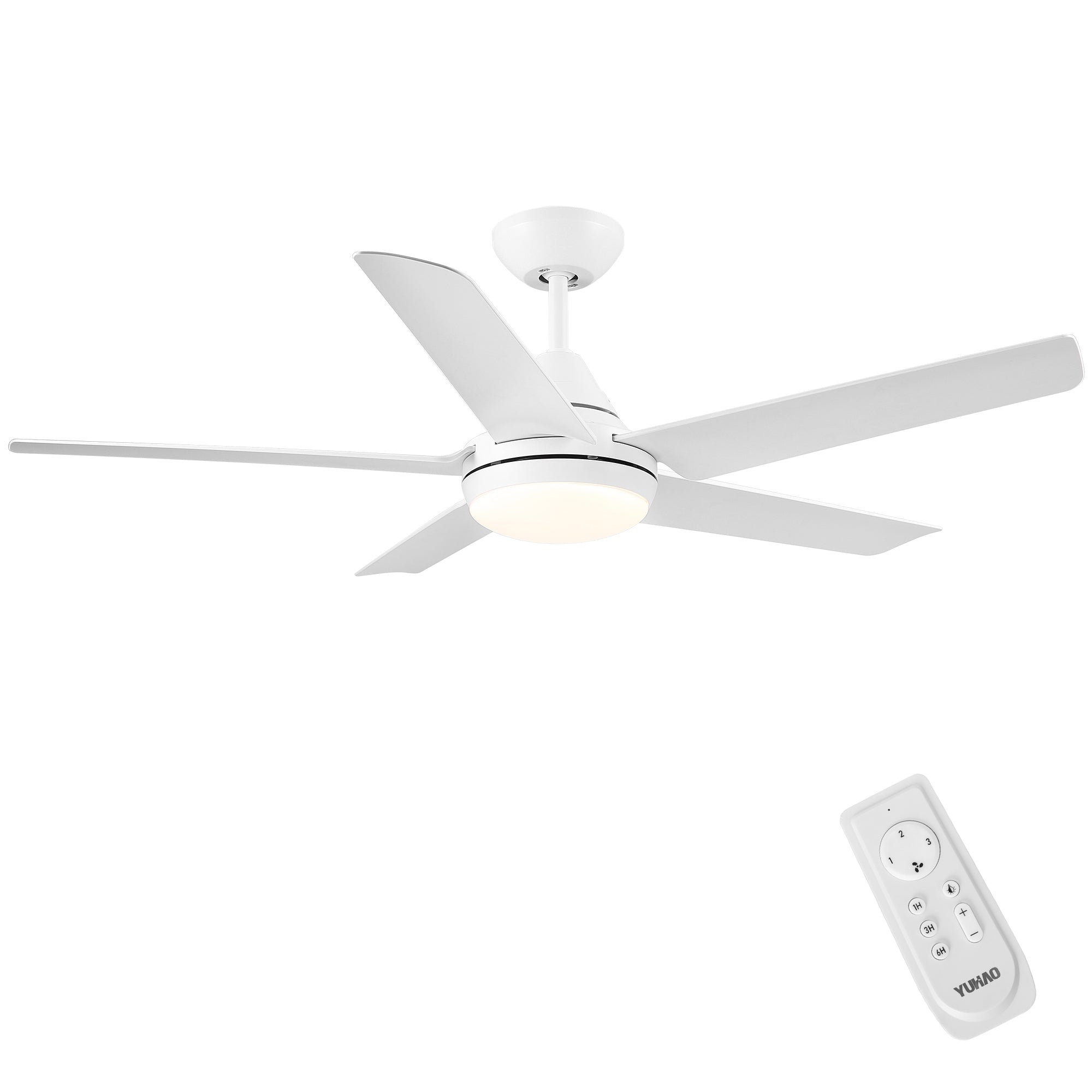 48" Ceiling Fan Light with Remote Control