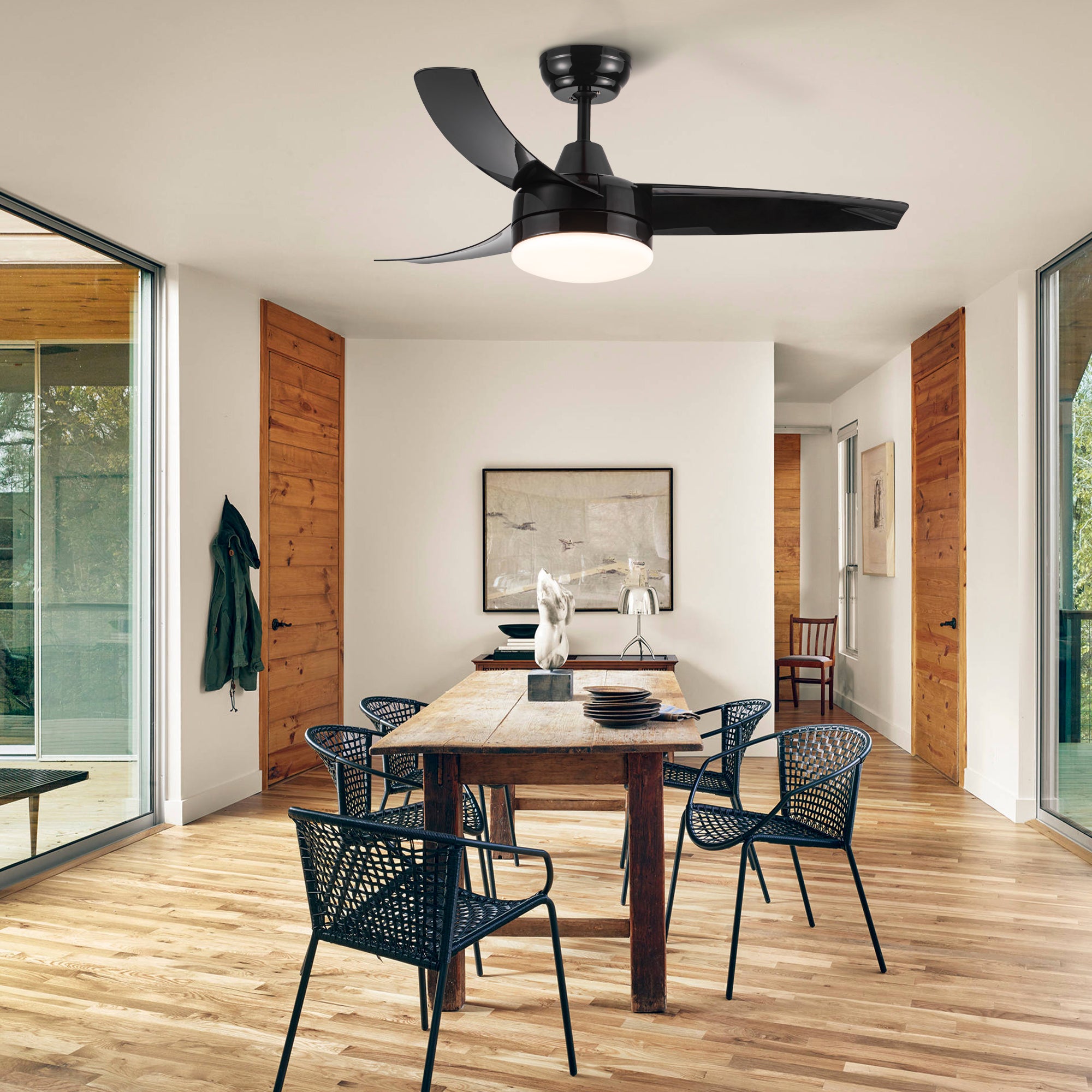 42" Ceiling Fan Light with Remote Control
