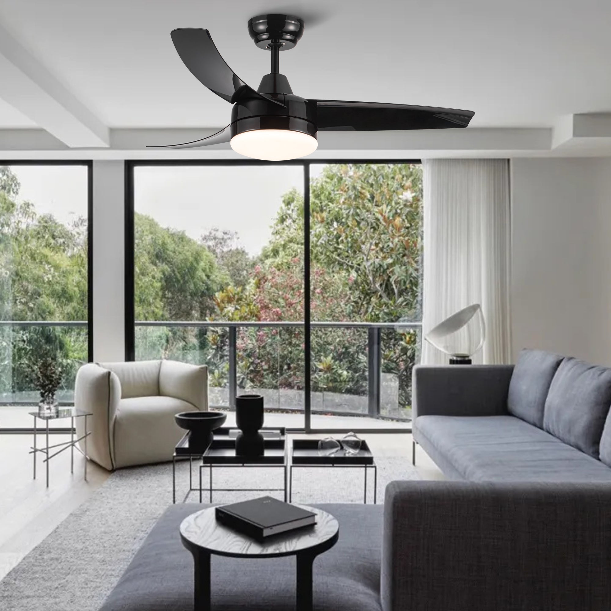 42" Ceiling Fan Light with Remote Control