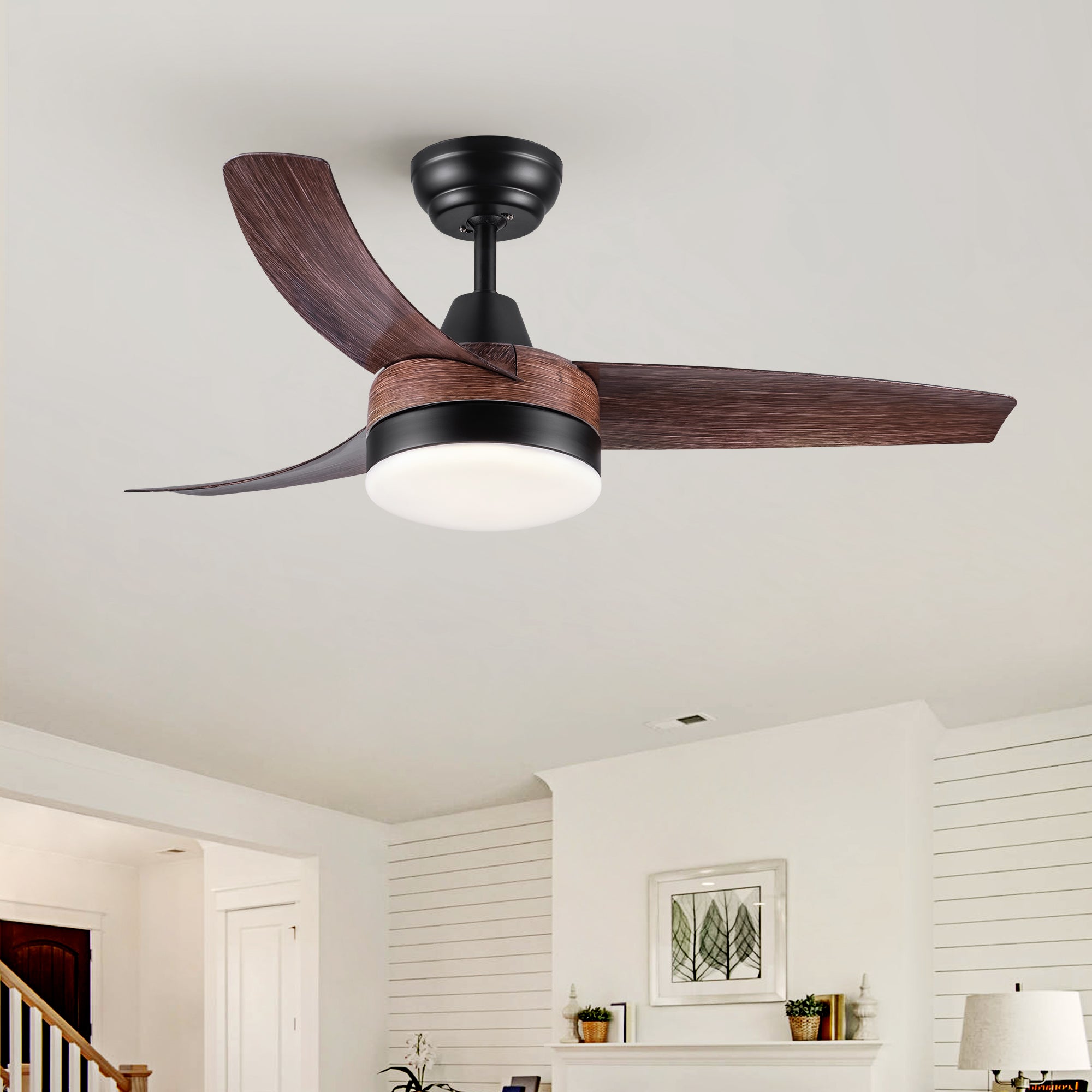 42" Ceiling Fan Light with Remote Control