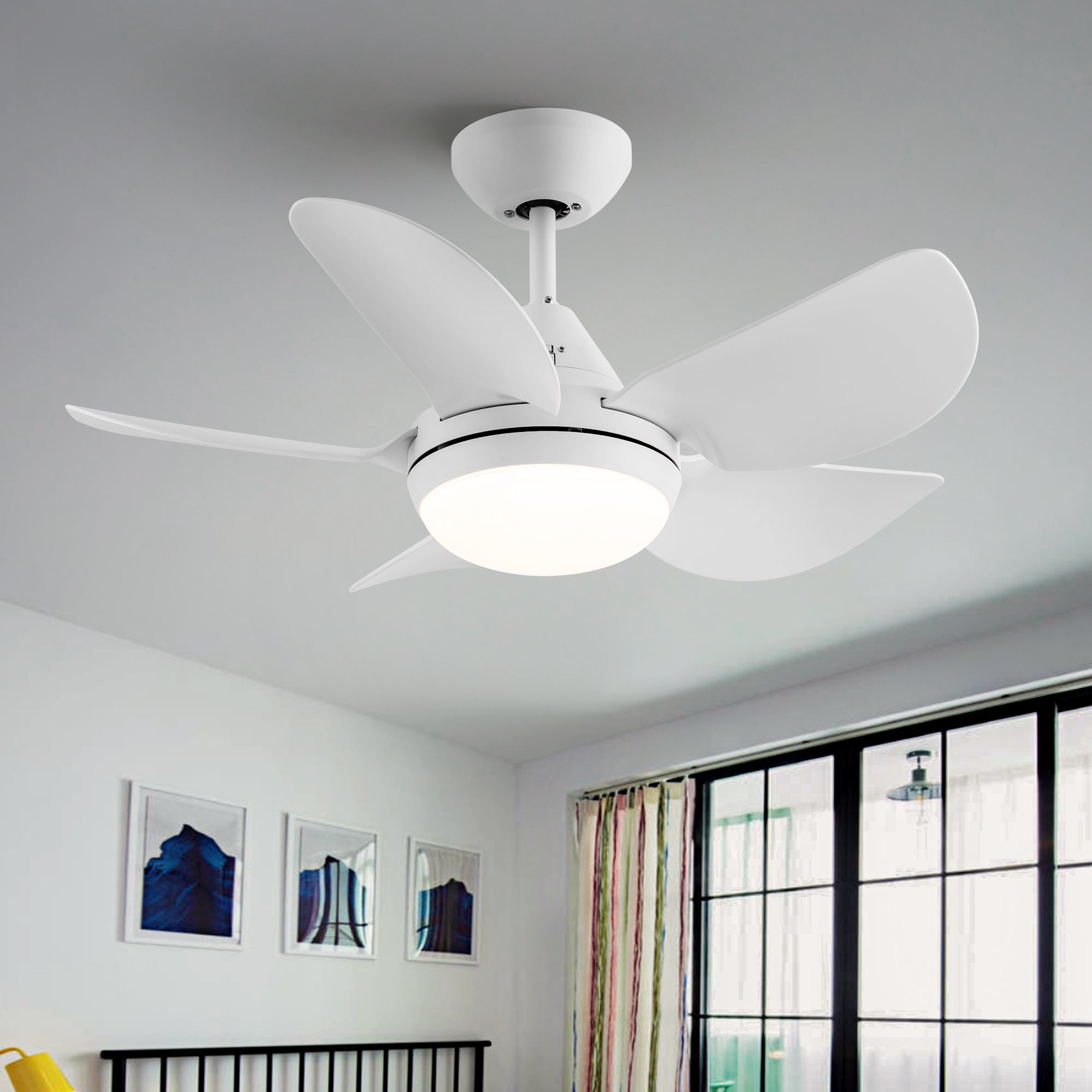 30" Ceiling Fan Light with Remote Control