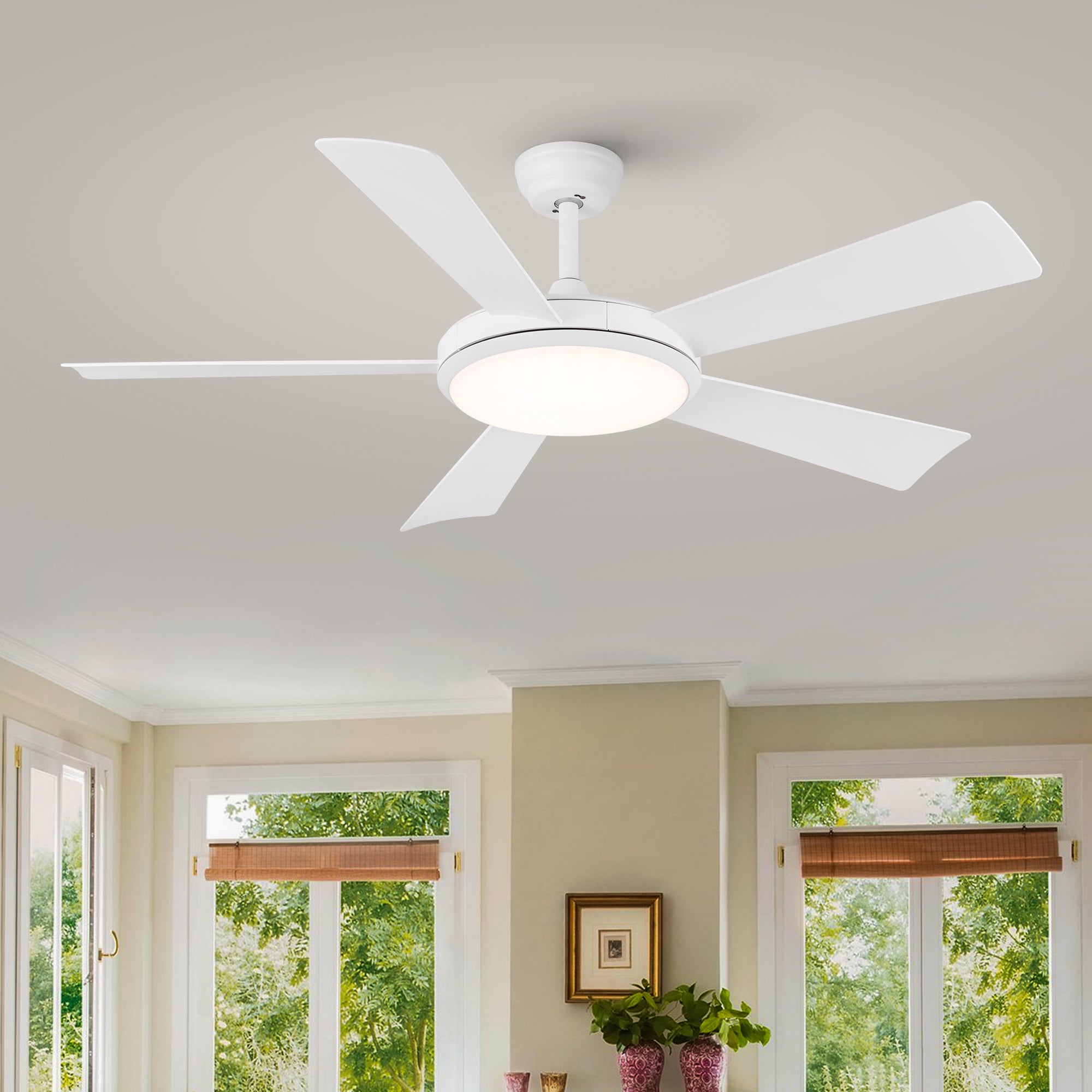 52" Ceiling Fan Light with Remote Control