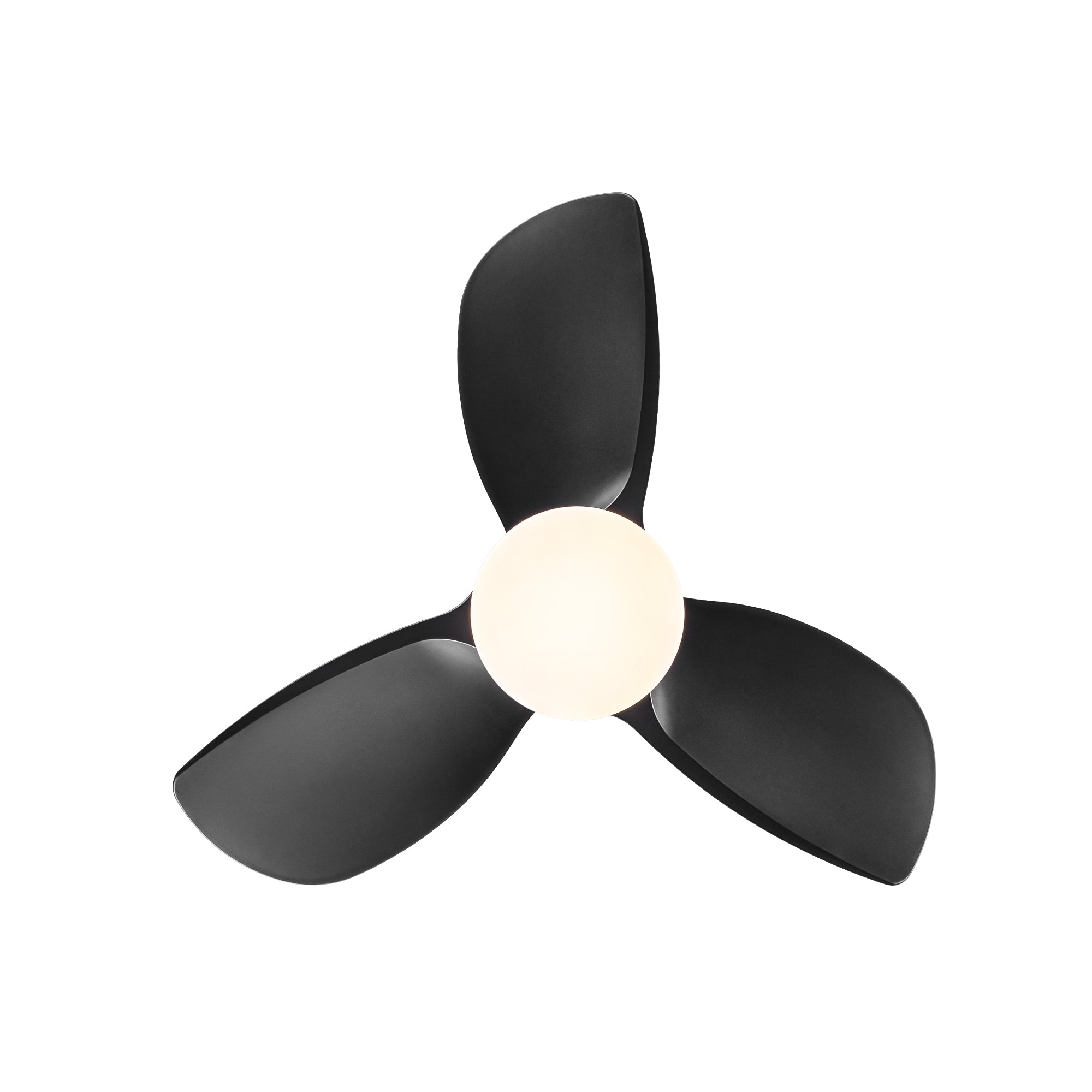 28" Ceiling Fan Light with Remote Control