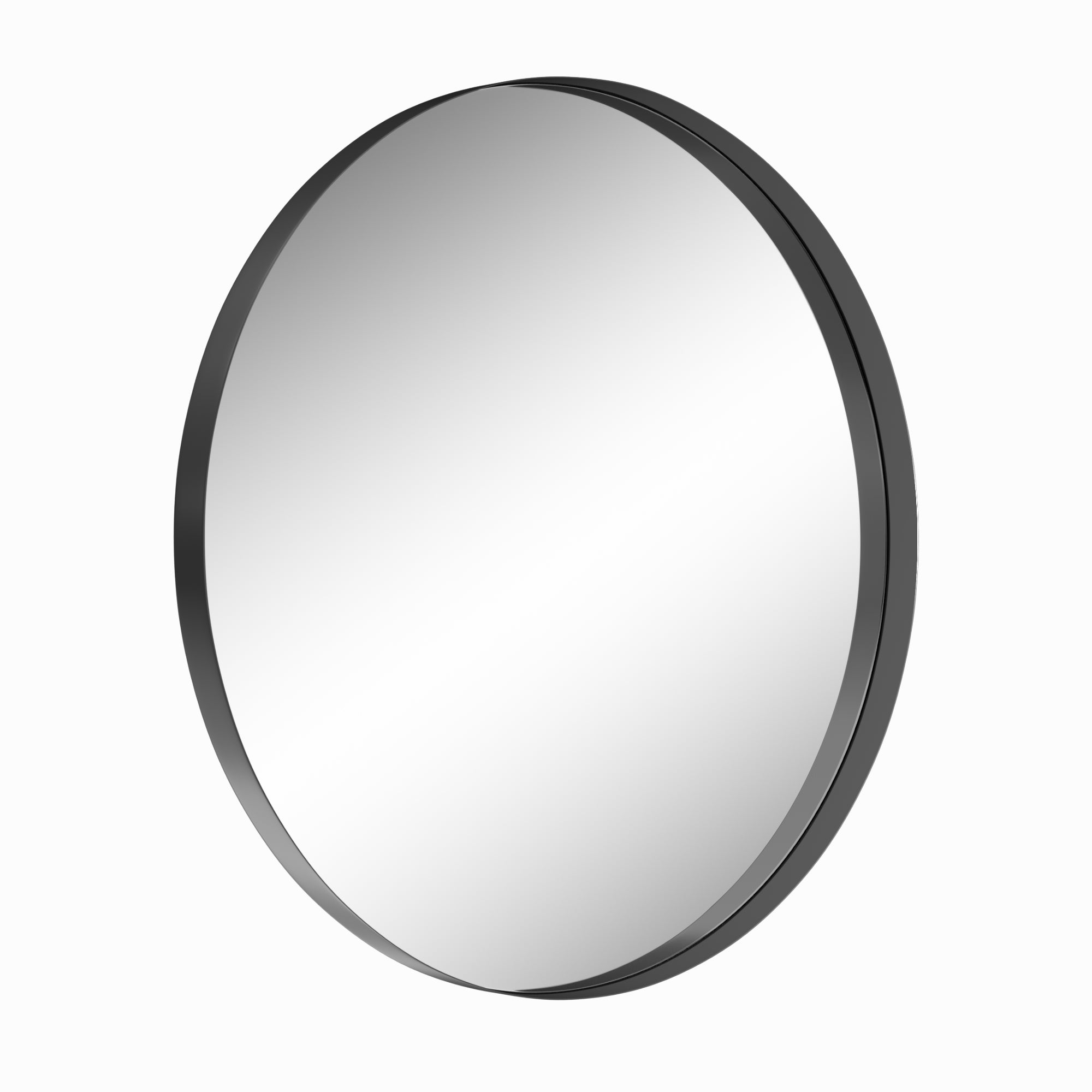 Round Framed Wall Mounted Bathroom Vanity Mirror