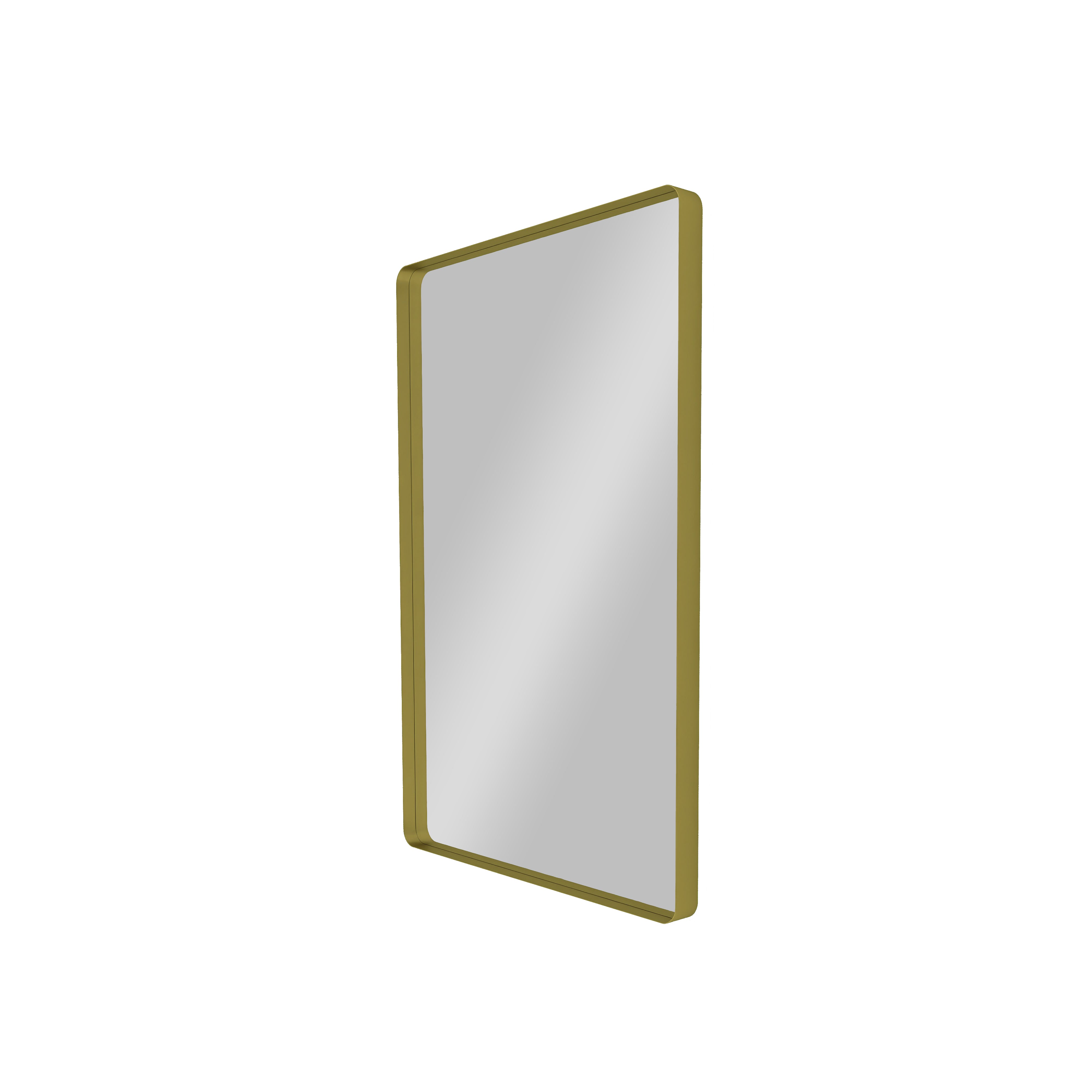 Rectangular Framed Wall Mounted Bathroom Vanity Mirror