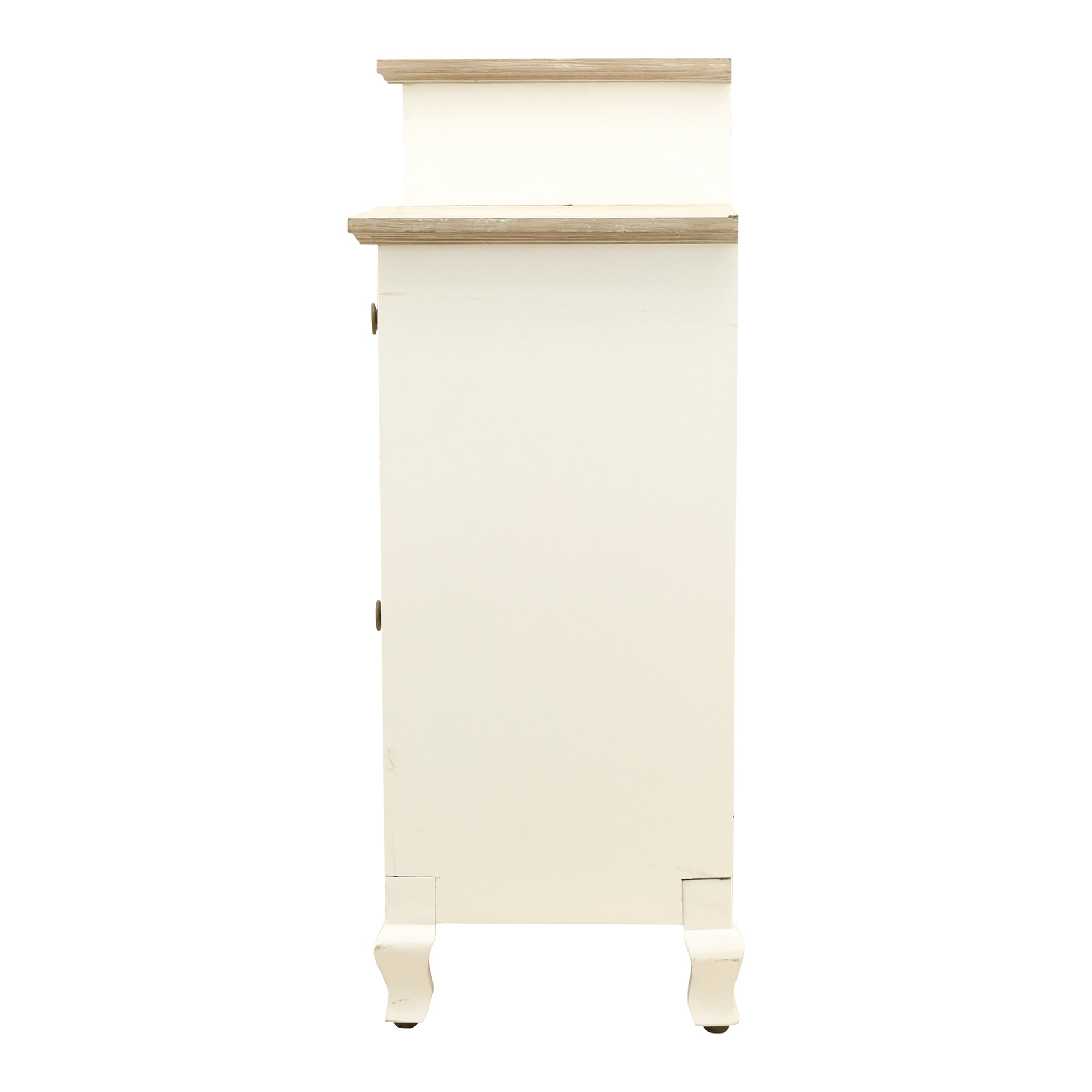 30" Tall Wood 5-drawer Accent Cabinet in Natural