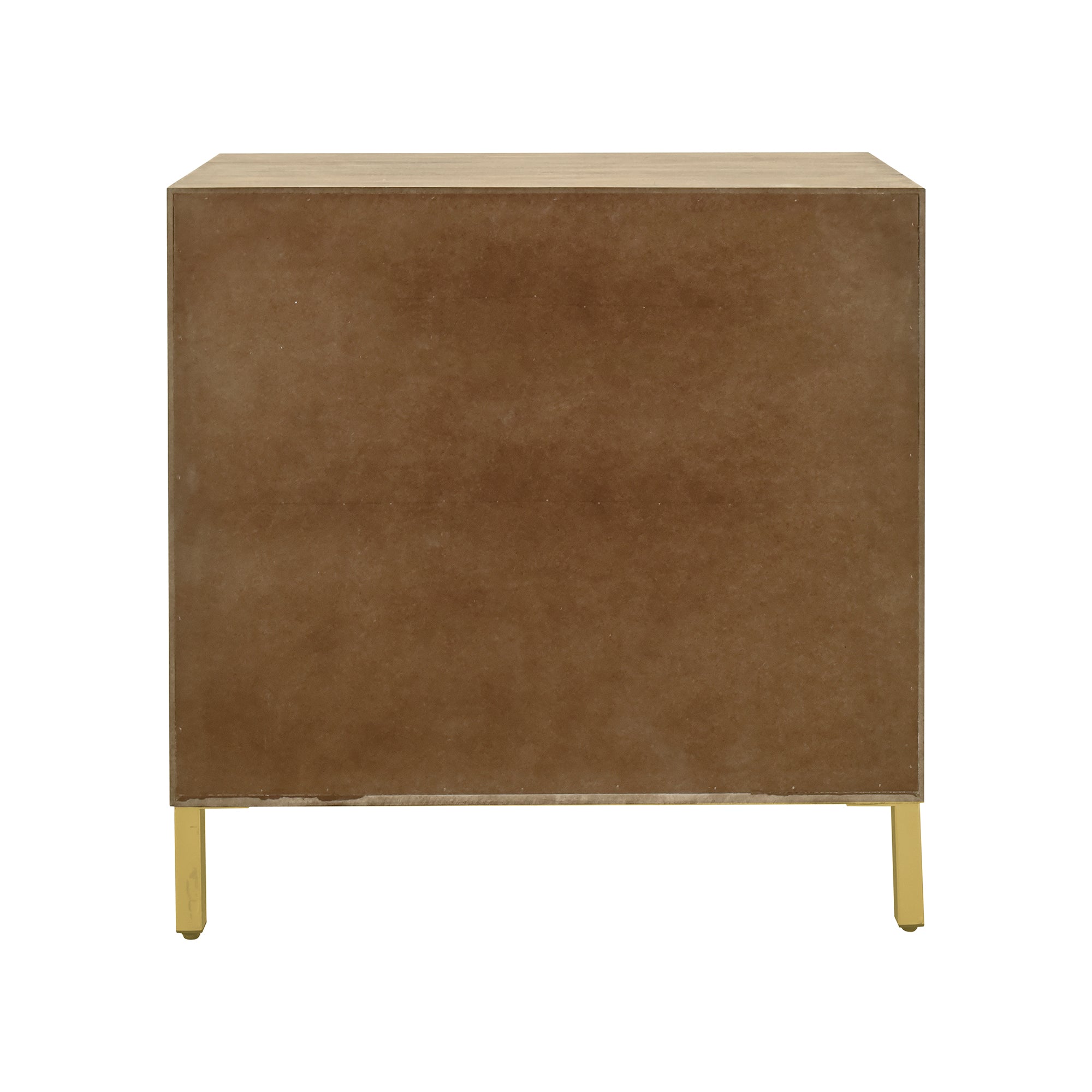 29" Tall Wood 2-door Accent Cabinet in Natural