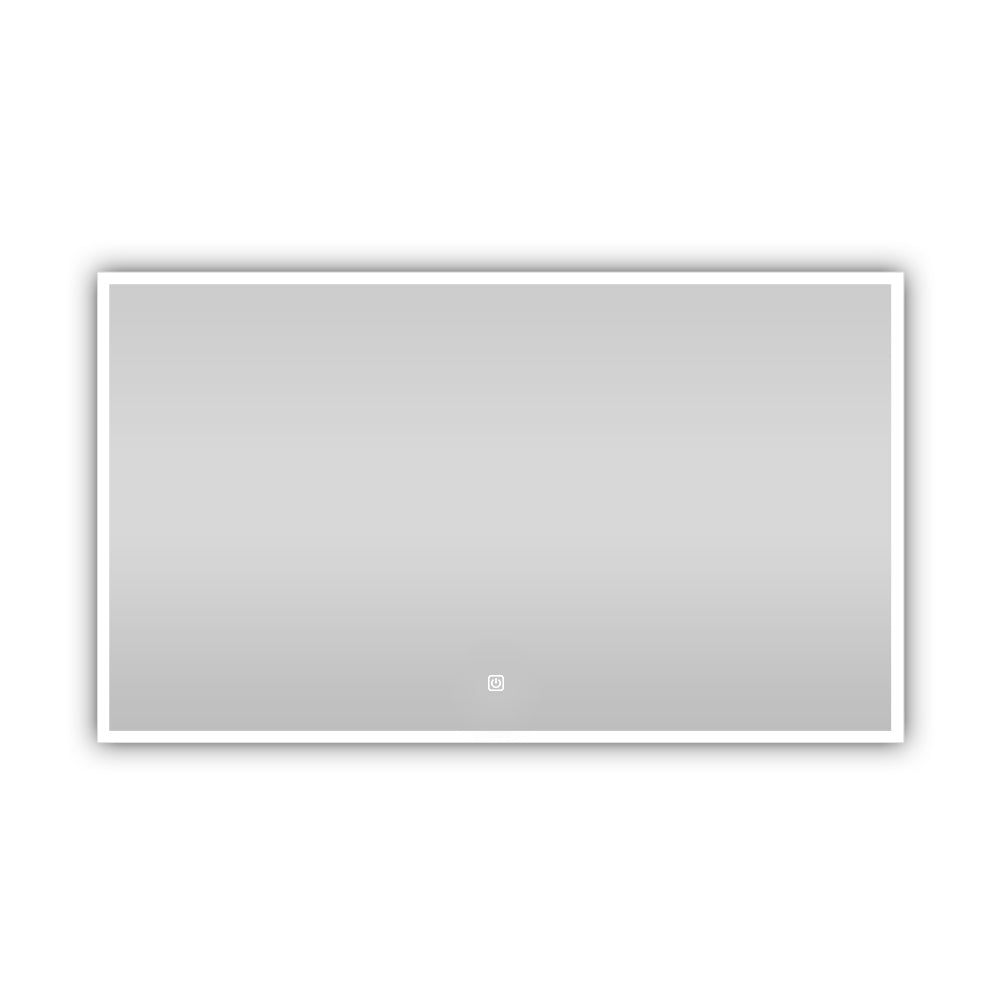 3041Rectangular Frameless Wall-Mount Anti-Fog LED Light Bathroom Vanity Mirror